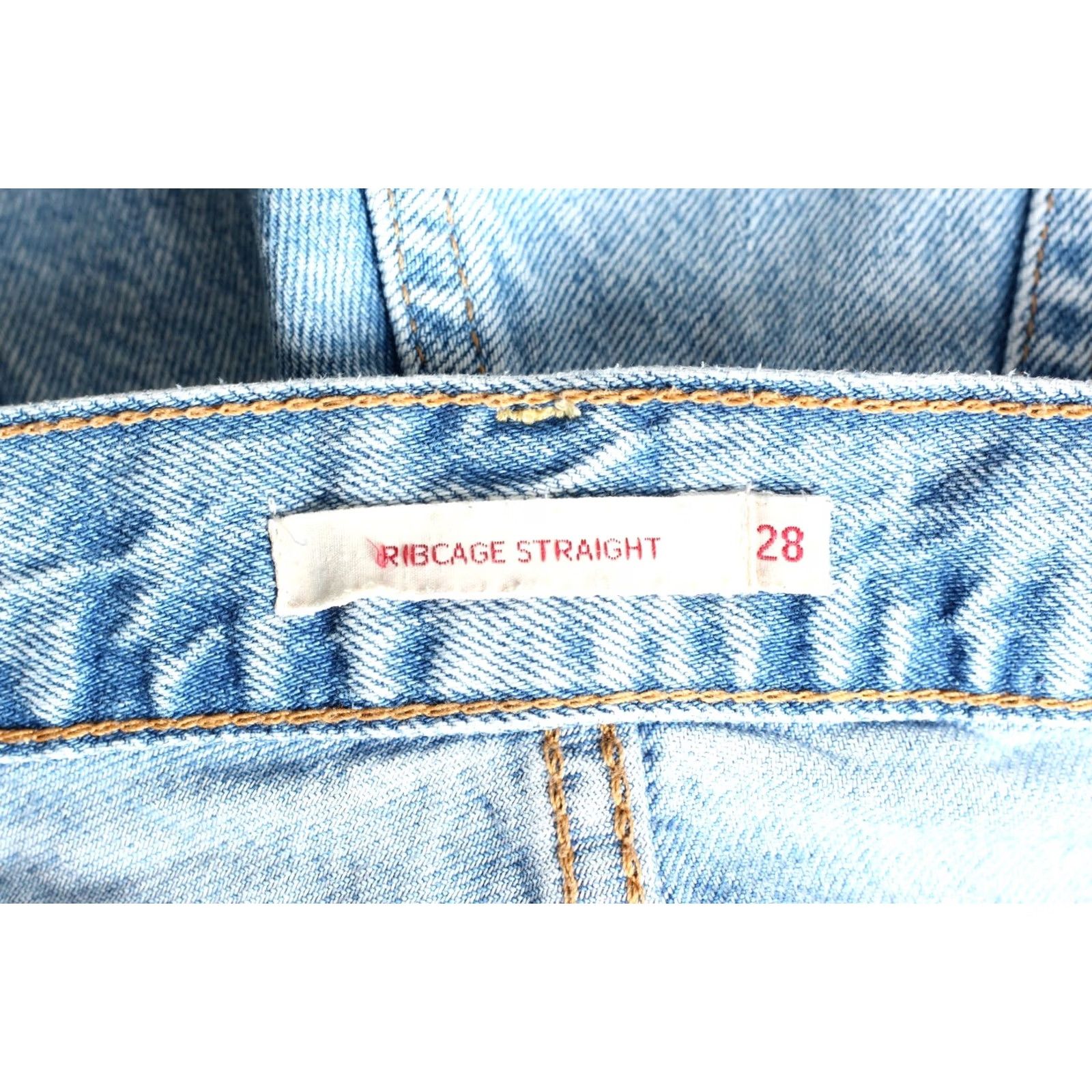 Levi's VINTAGE LEVI’S RIBCAGE STRAIGHT Jeans Women W28 L27 PREMIUM Big E DZ8411 Size 28" / US 6 / IT 42 - 7 Thumbnail