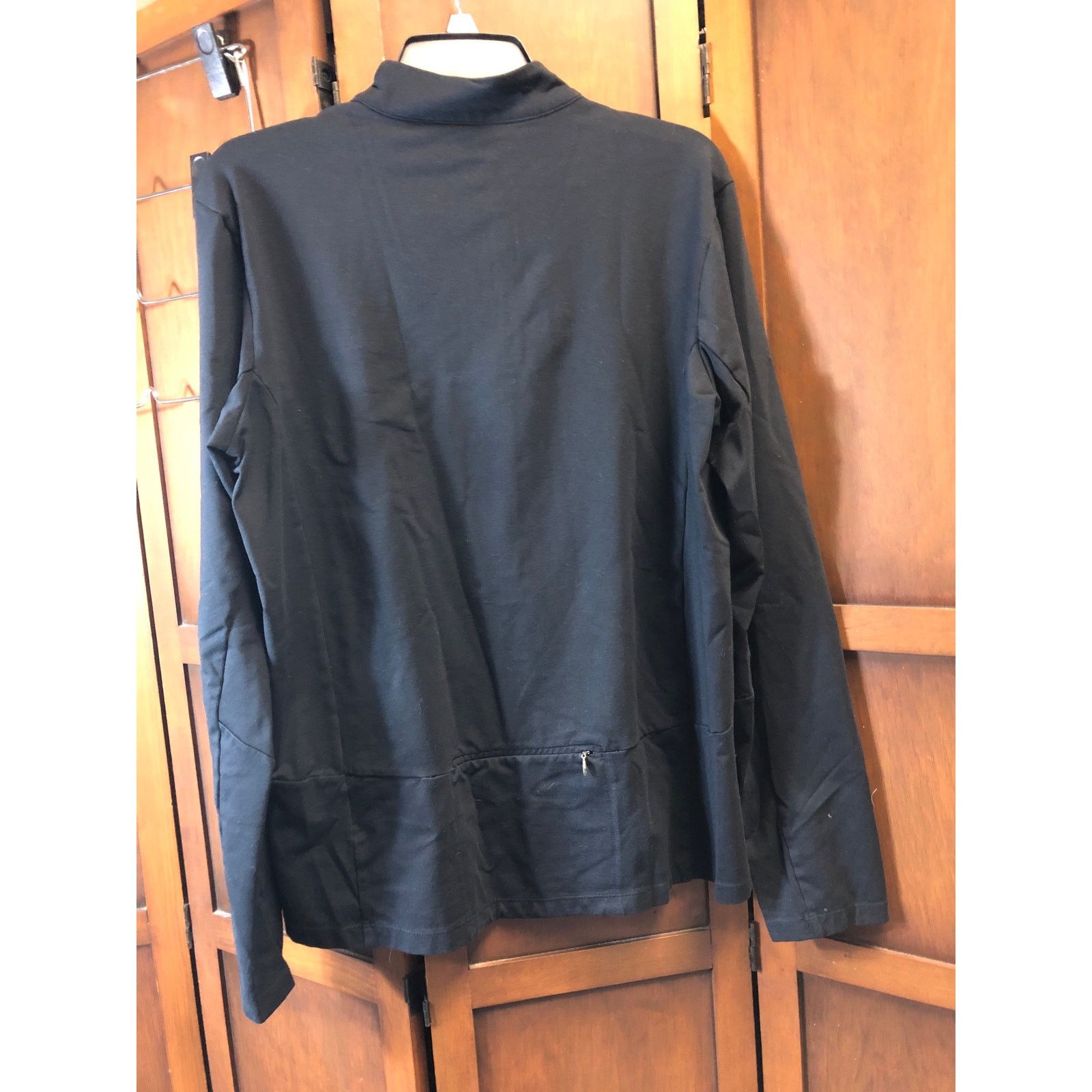 Asics womans asics black jacket Size US M / EU 48-50 / 2 - 2 Thumbnail