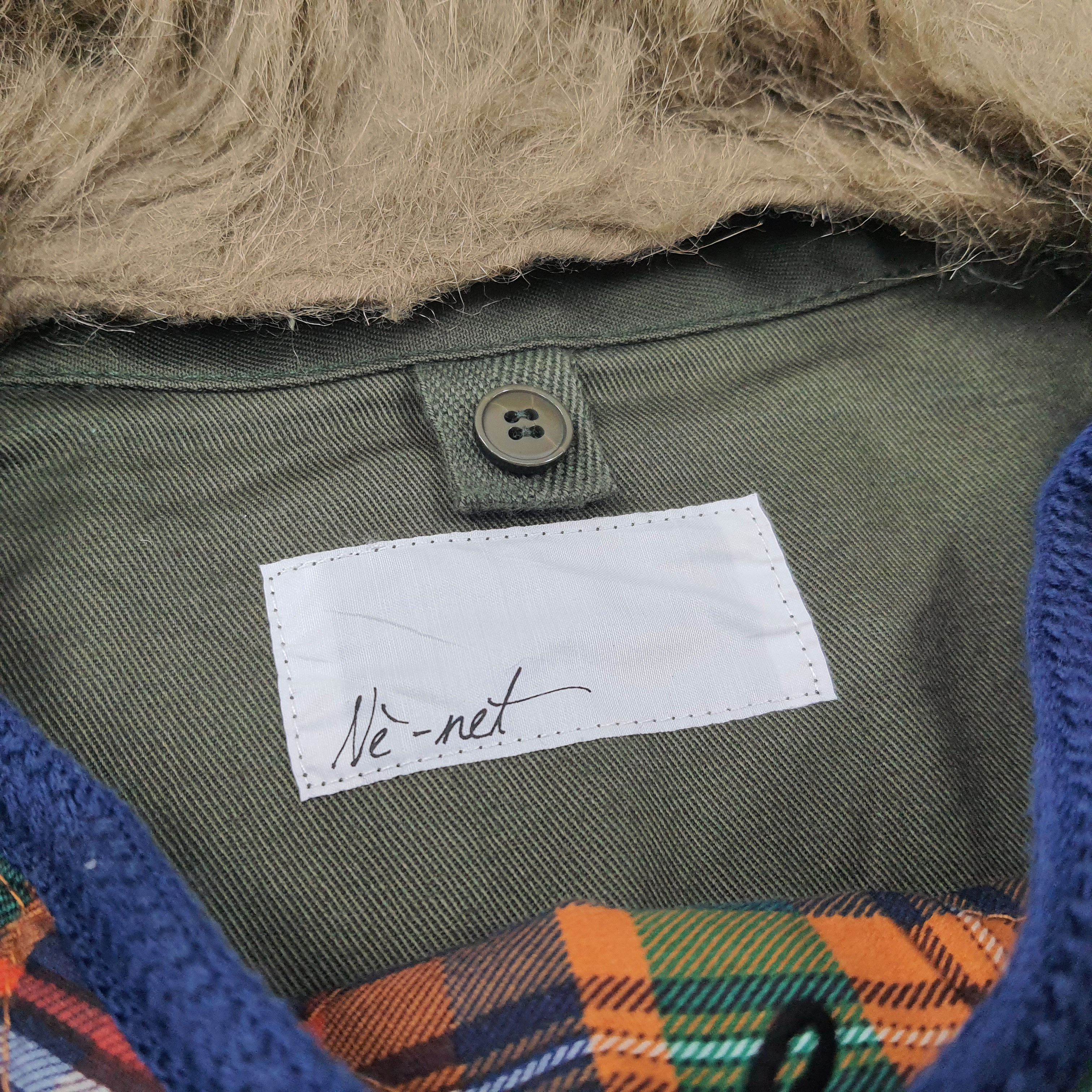 Issey Miyake × Japanese Brand × Ne-Net Vintage Ne-Net by Issey Miyake Japan Parka Jacket C234N21 Size US XS / EU 42 / 0 - 4 Thumbnail