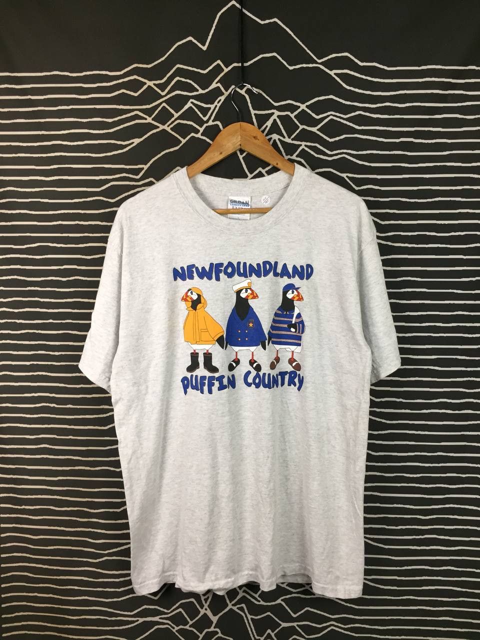 Vintage Vtg Y2K Newfoundland Puffin Country Graphic Tee Size US L / EU 52-54 / 3 - 2 Thumbnail