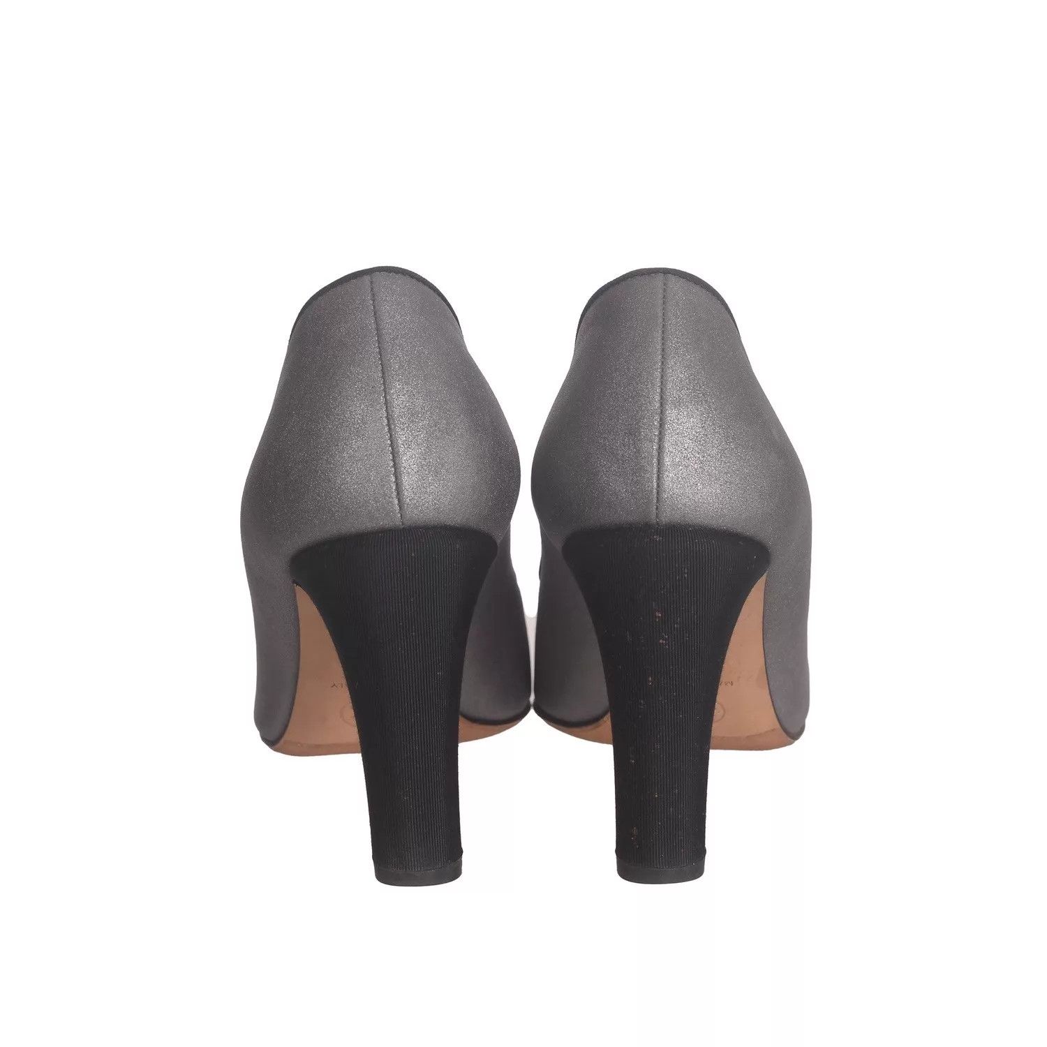 Chanel Chanel Women's Calfskin/Textile Pearl Colorblock Pumps Size US 5.5 / IT 35.5 - 2 Thumbnail
