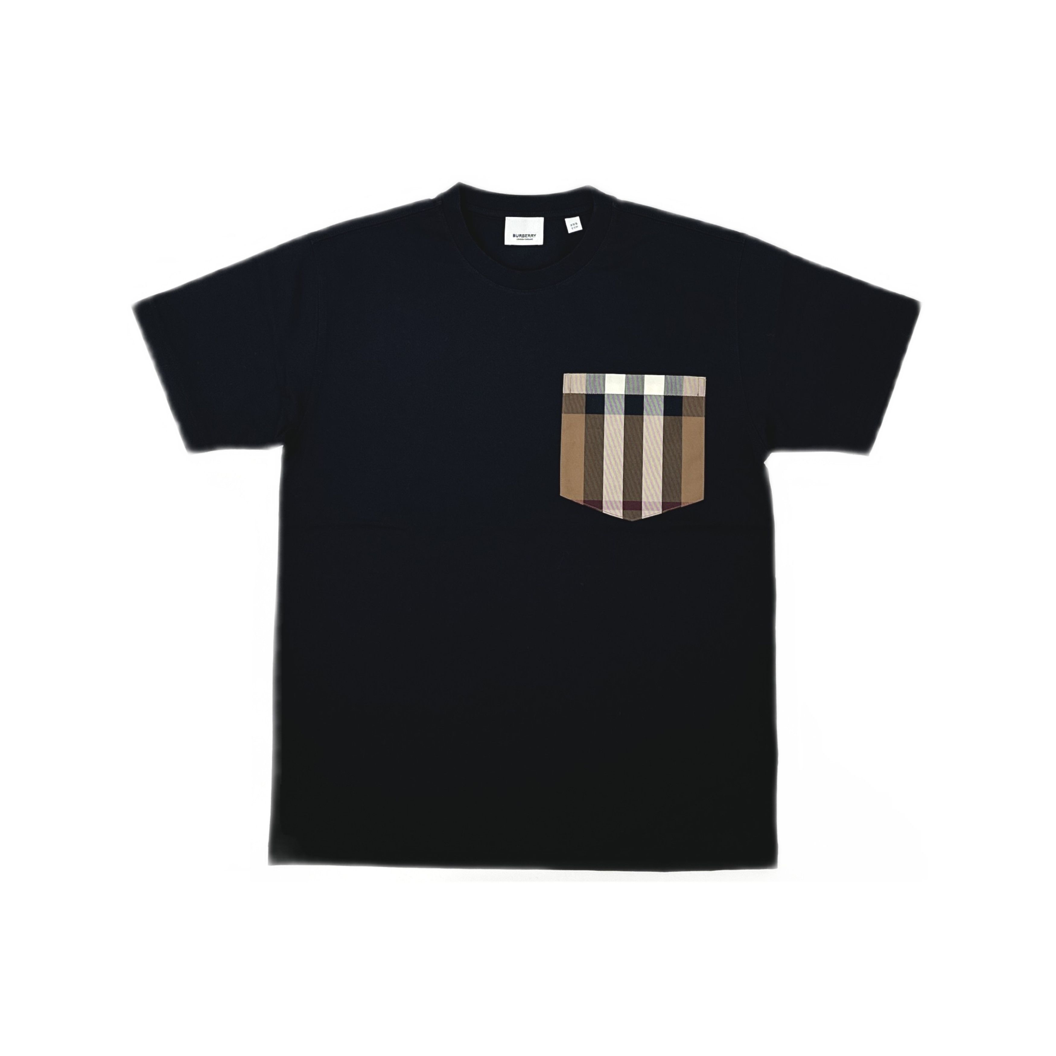 Burberry Burberry Check Pocket T-Shirt XXS Size XXS / US 00 / IT 34 - 1 Thumbnail