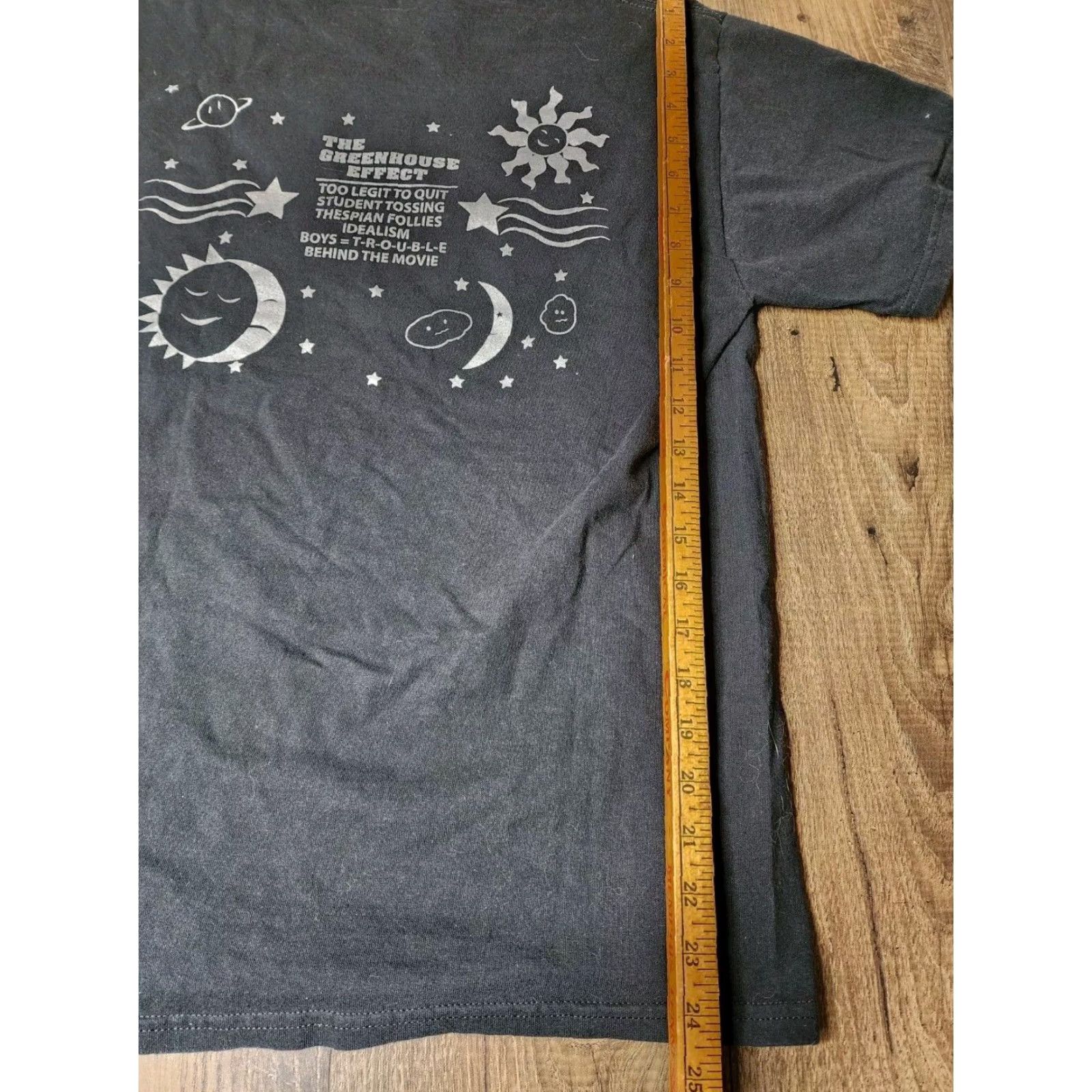 Fruit Of The Loom VINTAGE 90s Fruit of the Loom Mens Graphic Print T Shirt Black M Size US M / EU 48-50 / 2 - 3 Thumbnail