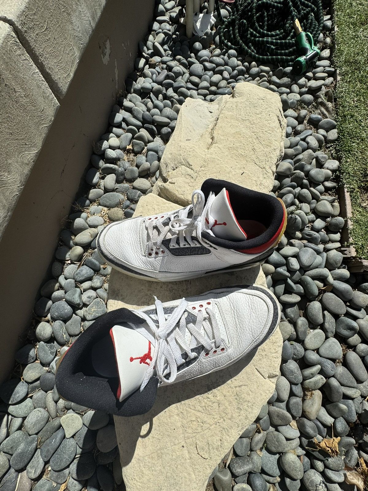 Jordan Brand Jordan 3 SE Fire Red Denim (2020) Size US 12 / EU 45 - 11 Thumbnail