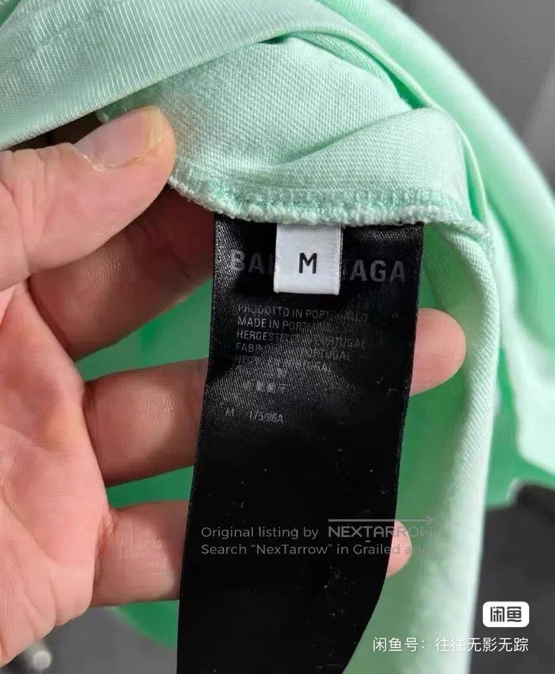 Balenciaga Balenciaga Mint Green Embroidered, Size M Size US M / EU 48-50 / 2 - 4 Thumbnail