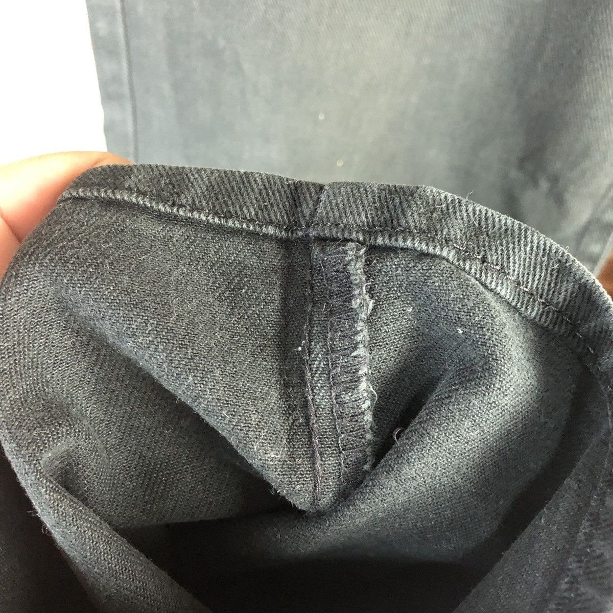 Levi's Levis 607 orange tag Black Denim jeans Pants #A2611 Size US 33 - 10 Thumbnail