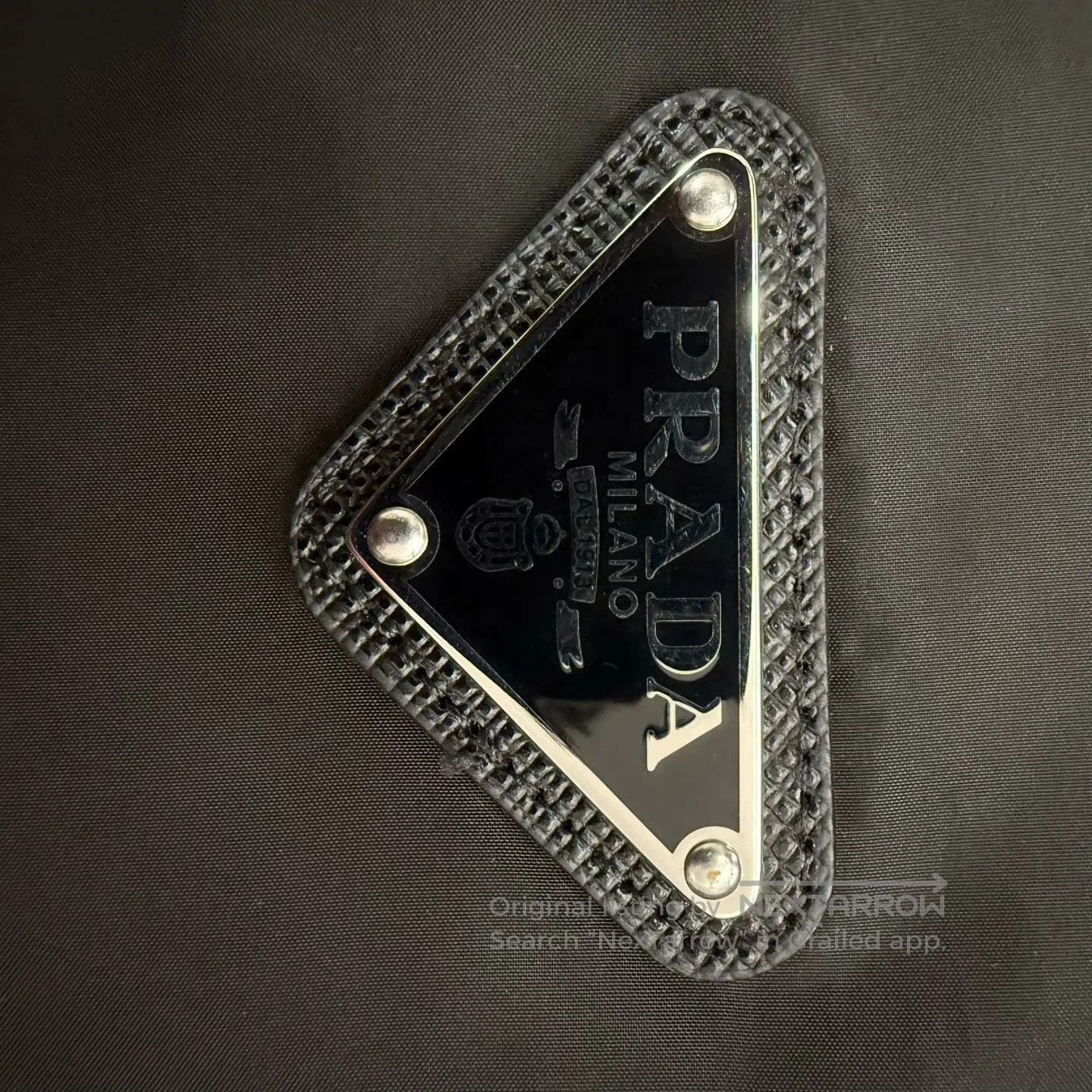 Prada Prada FW24 Metal Triangle Stand Collar Jacket. Size US L / EU 52-54 / 3 - 8 Thumbnail