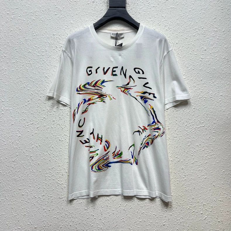 Givenchy Givenchy Graffiti Letter Logo Short Sleeve Size US S / EU 44-46 / 1 - 1 Thumbnail