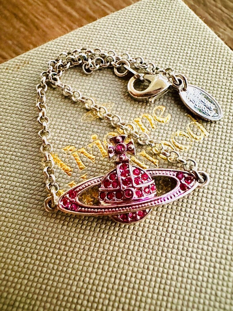 Vivienne Westwood Vivienne Westwood Vintage Saturn Pink Quartz Bracelet Size ONE SIZE - 5 Thumbnail