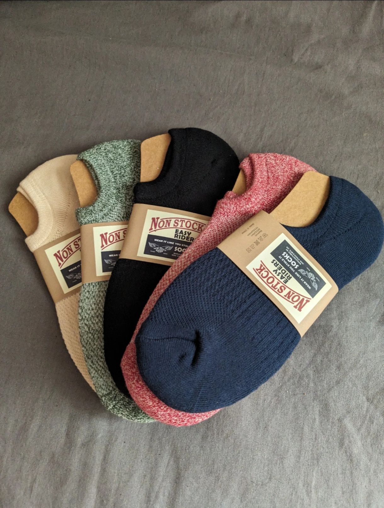 Other 5 Pair Low Cut Socks Thick Cotton Elastic Size ONE SIZE - 1 Thumbnail