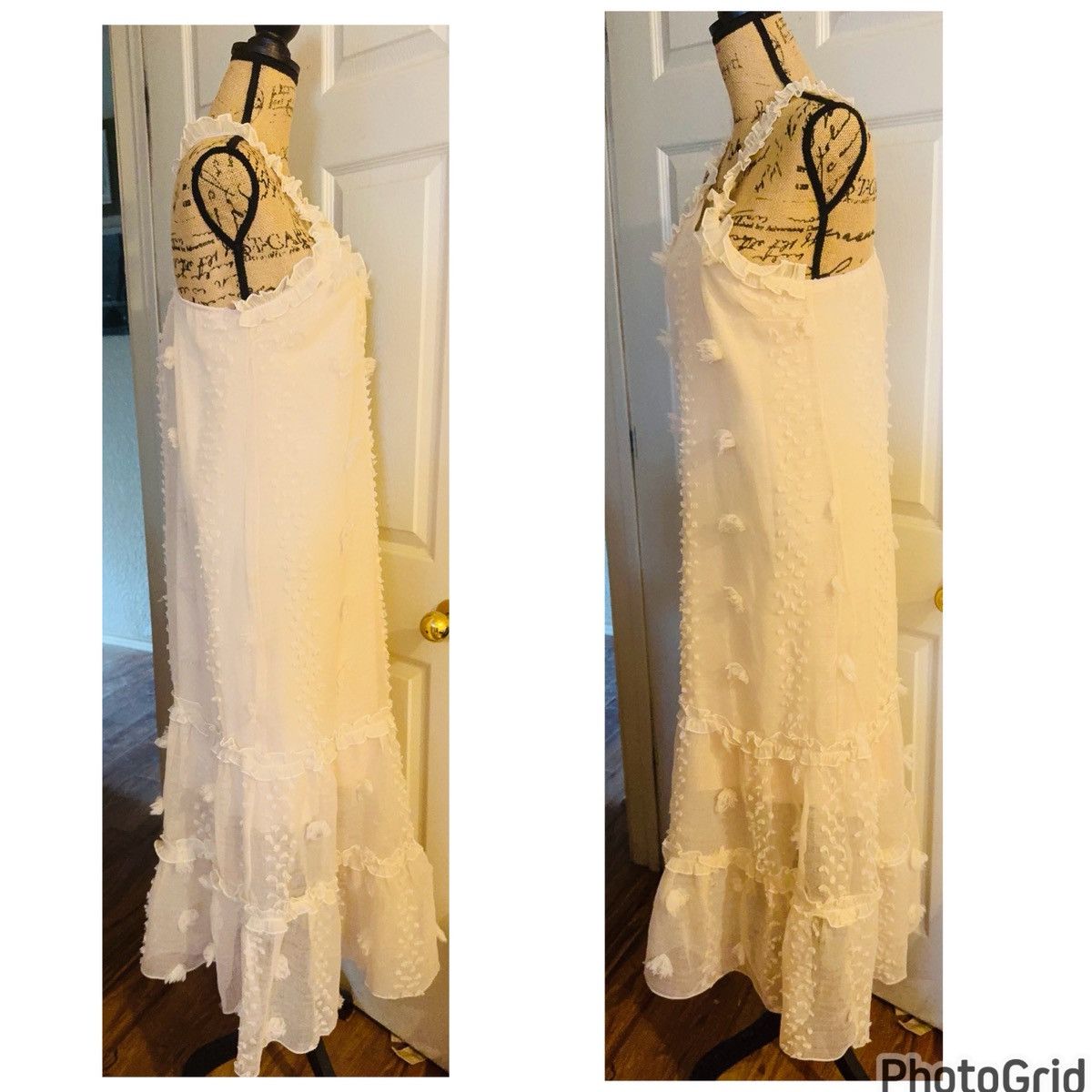 Zara ZARA 3D Appliqués Maxi Dress S Size S / US 4 / IT 40 - 5 Thumbnail
