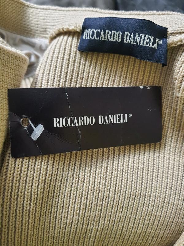 Other Lana wool merinos knitwear cardigan fur S Riccardo Danieli Size M / US 6-8 / IT 42-44 - 3 Thumbnail