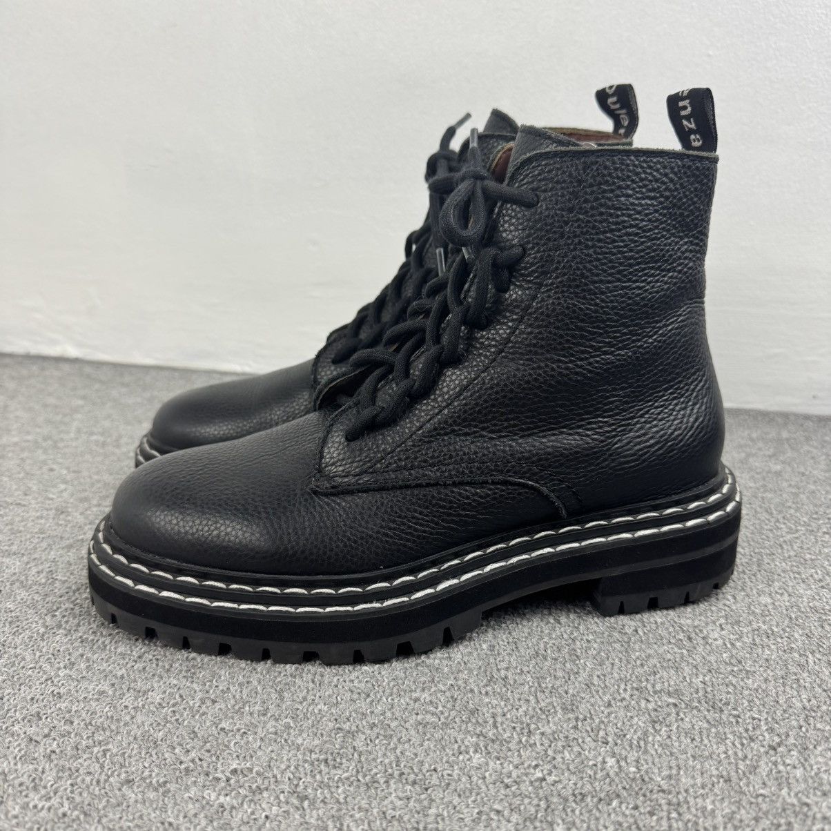 Proenza Schouler Proenza Schouler - Lug Sole Combat Boots Size US 8 / IT 38 - 5 Thumbnail