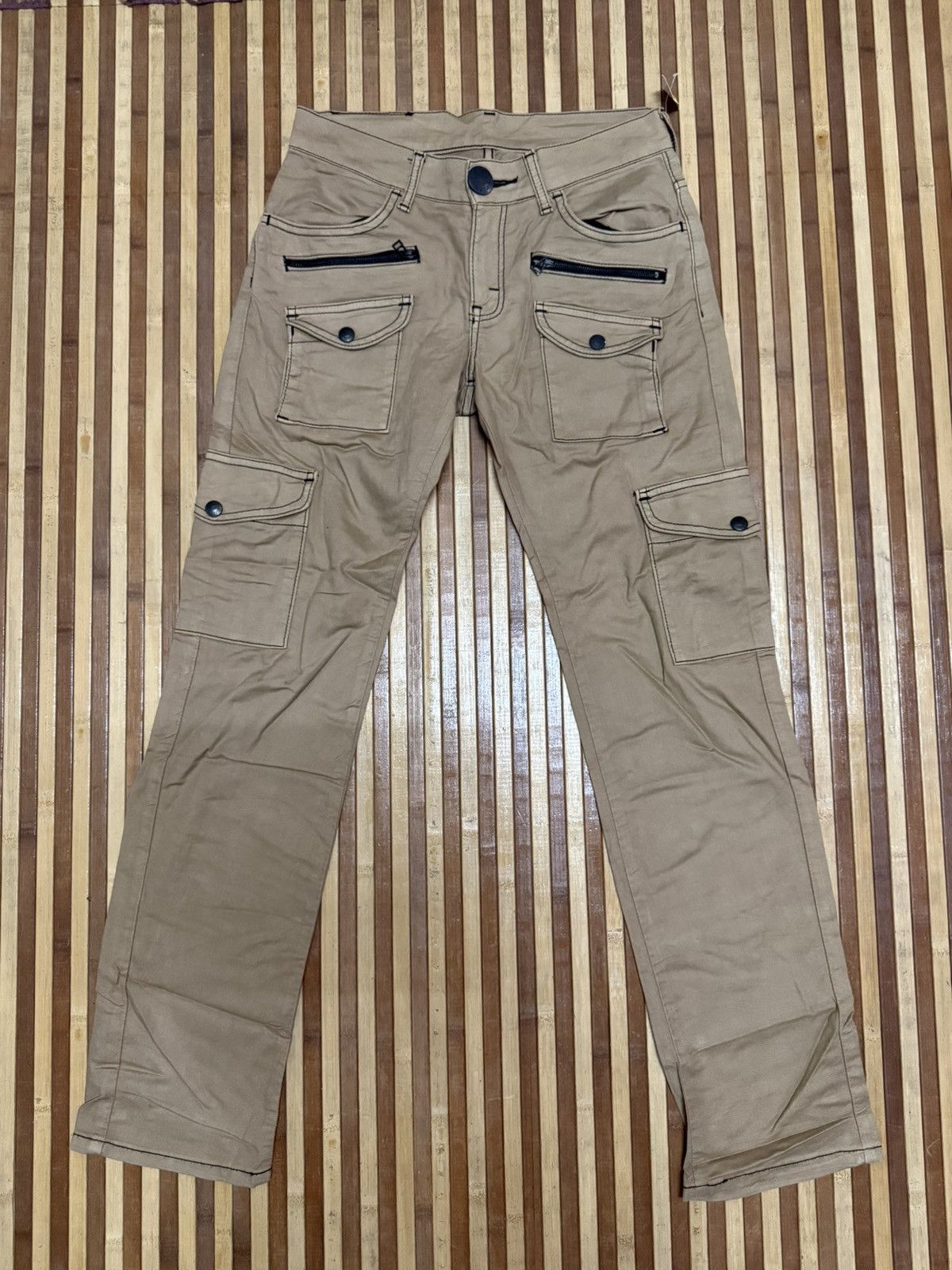 Lee Lee Japan Style Bush Pocket Cargo Pants Streetwear / W28X31 Size US 28 / EU 44 - 2 Thumbnail