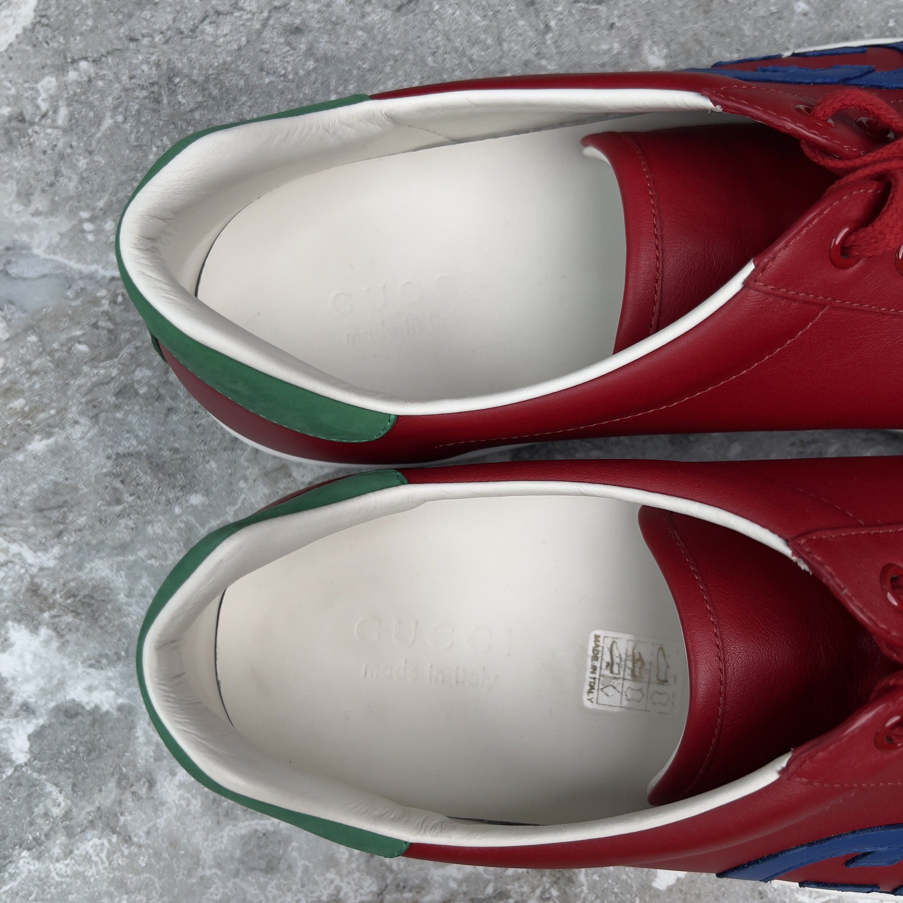 Gucci Ace Interlocking Low-top Sneakers Leather Size US 15 / EU 48 - 8 Thumbnail