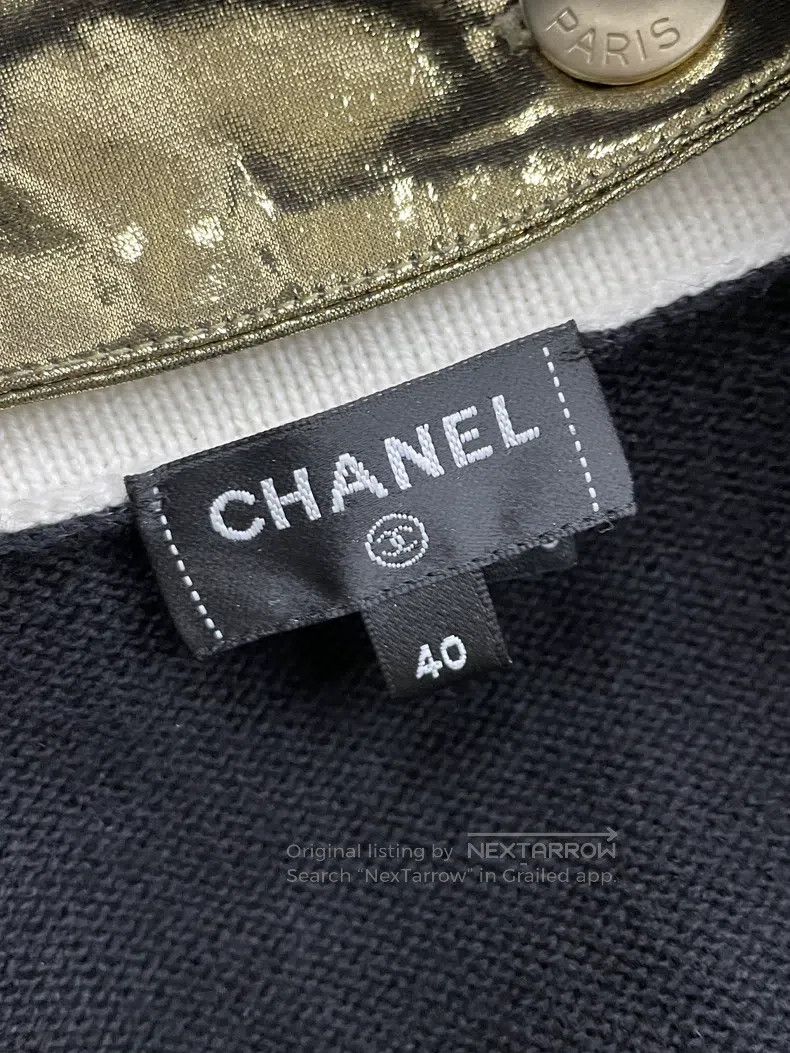 Chanel Chanel 24C gold sequin jacket Size S / US 4 / IT 40 - 4 Thumbnail