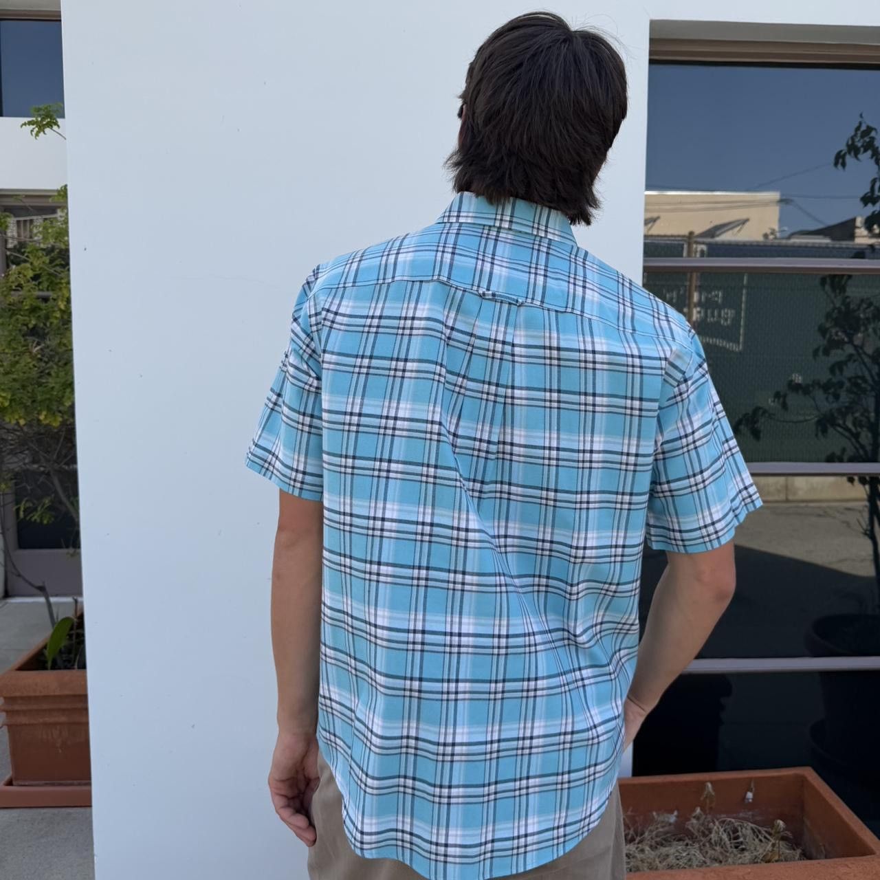 St. Johns Bay St. John’s Bay retro blue plaid button up shirt Size M Size US M / EU 48-50 / 2 - 2 Thumbnail