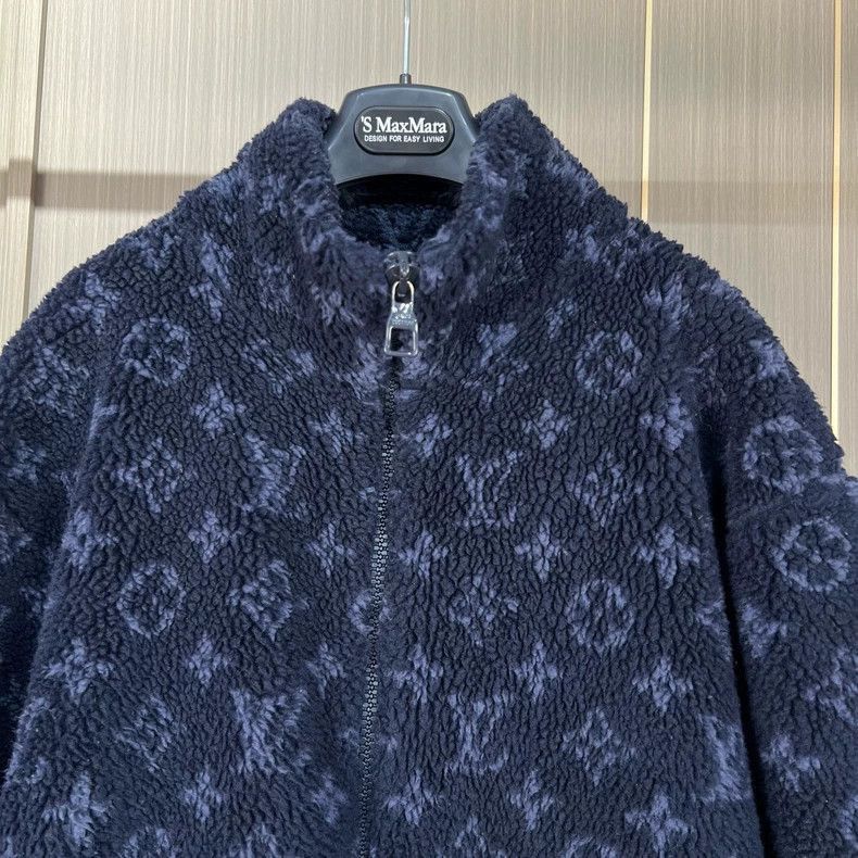 Louis Vuitton Louis Vuitton Blue Teddy Coat-2506 Size US M / EU 48-50 / 2 - 3 Thumbnail