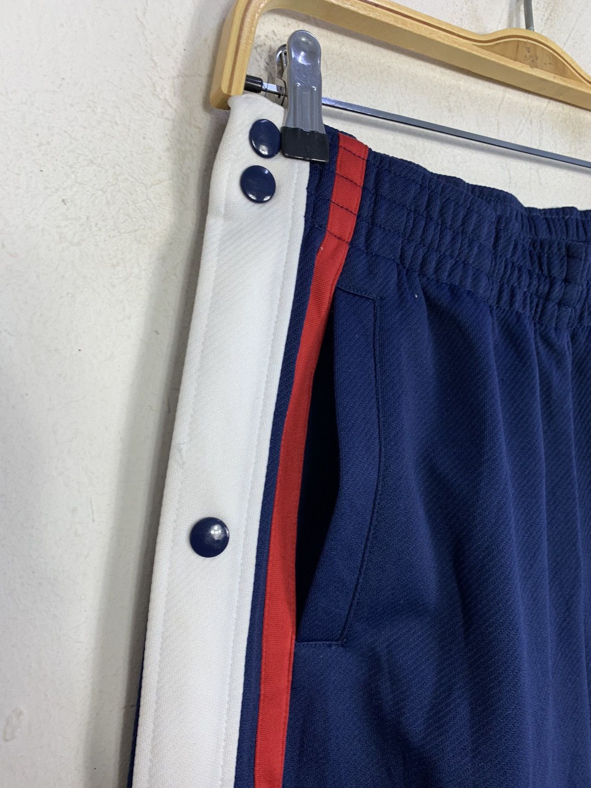 Nike Hype 90s Nike Track Jogger Pant Side Snap Button Design Size US 32 / EU 48 - 7 Thumbnail