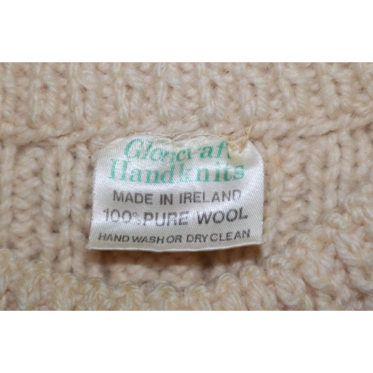 Vintage Vintage Glencraft Wool Cardigan Women’s M Ivory Handknit Size M / US 6-8 / IT 42-44 - 3 Thumbnail