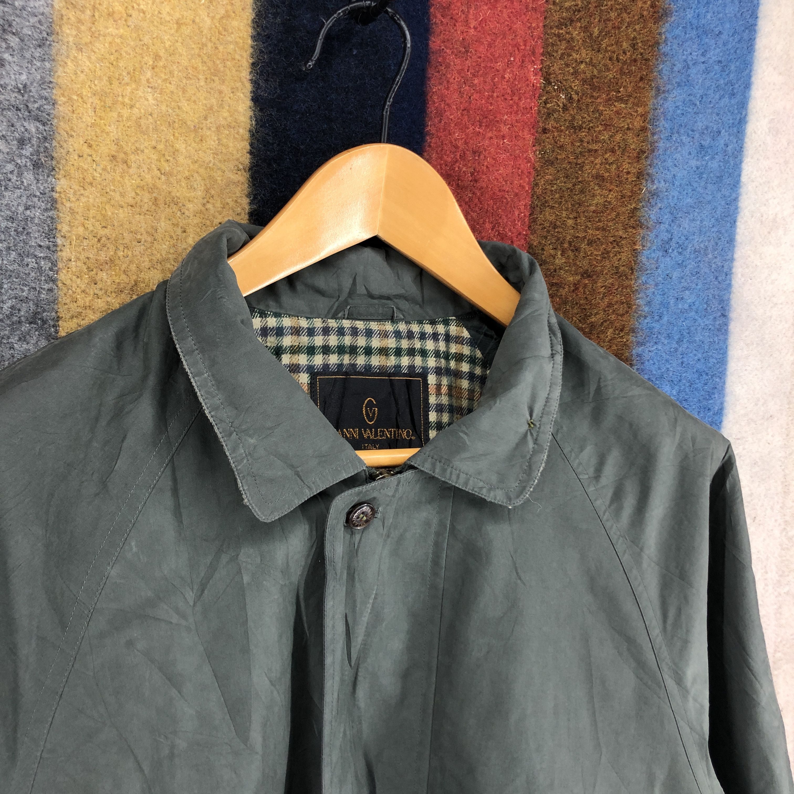 Gianni Valentino GIANNI VALENTINO ITALY Casual Jacket With Hoodie #0485/U Size US L / EU 52-54 / 3 - 3 Thumbnail