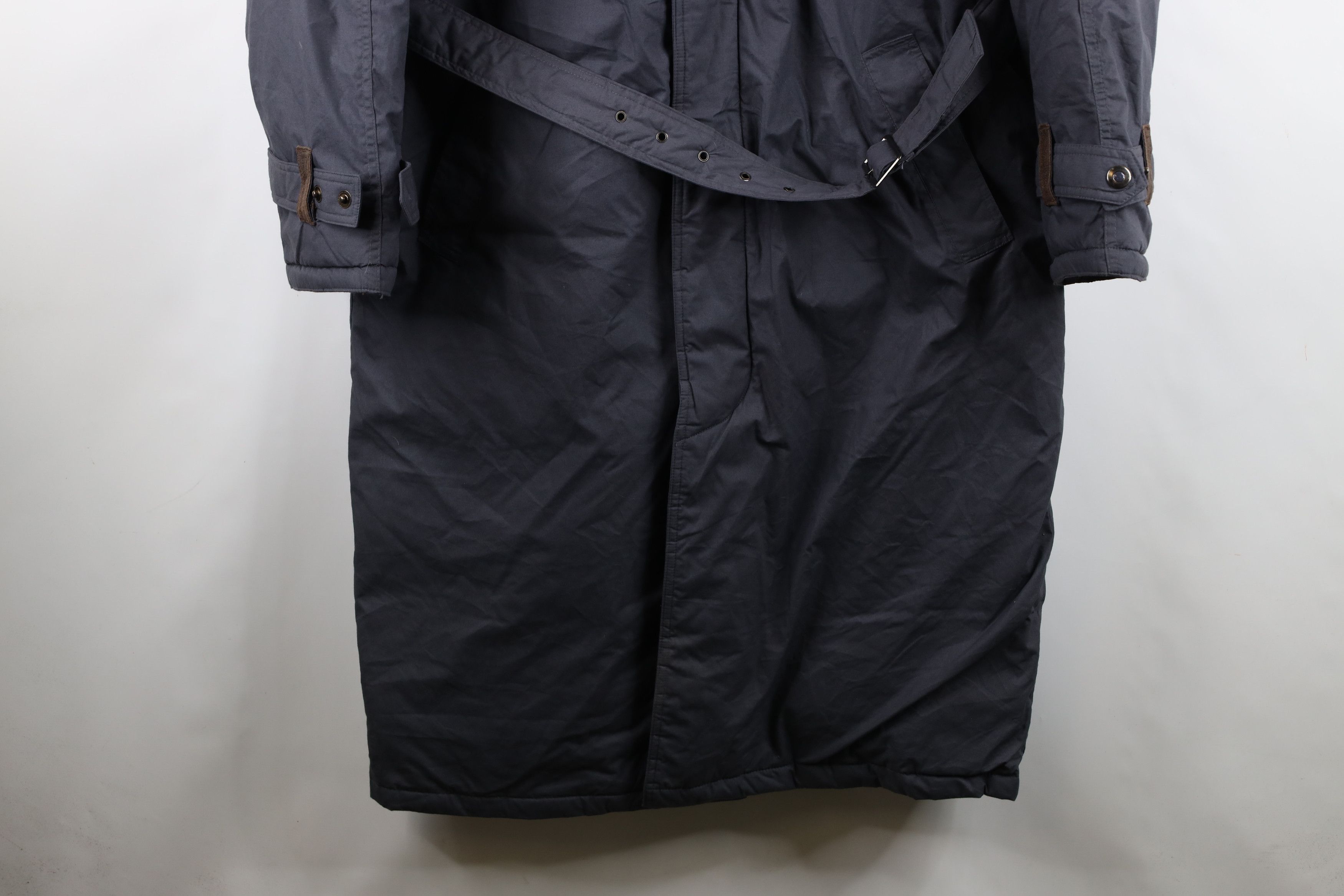 Vintage Vintage 90s Streetwear Duck Down Trench Coat Puffer Jacket Size US M / EU 48-50 / 2 - 3 Thumbnail