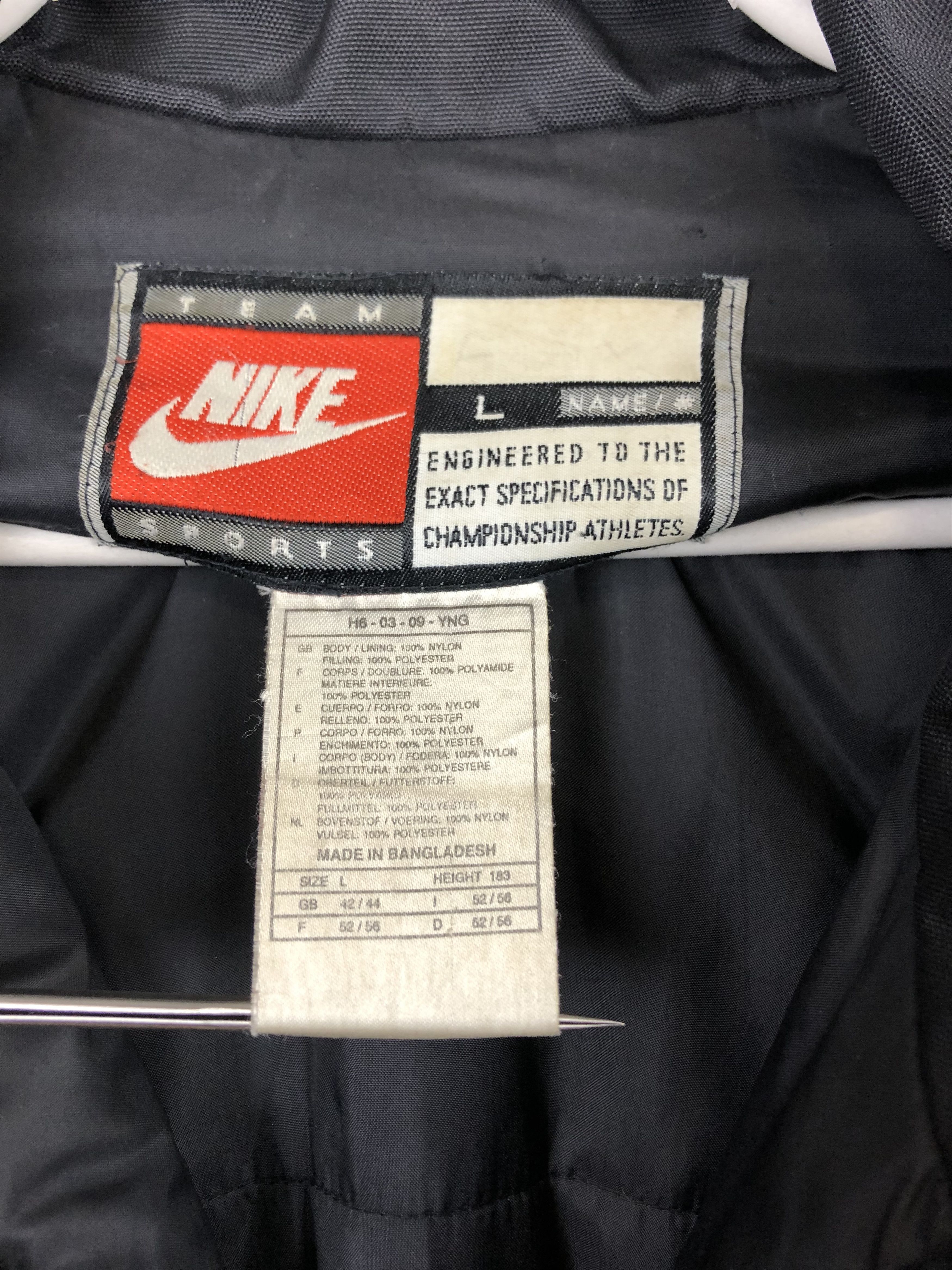 Nike × Vintage Vintage Team Nike Georgia Bulldogs Jacket Bomber Rare Size US L / EU 52-54 / 3 - 14 Thumbnail