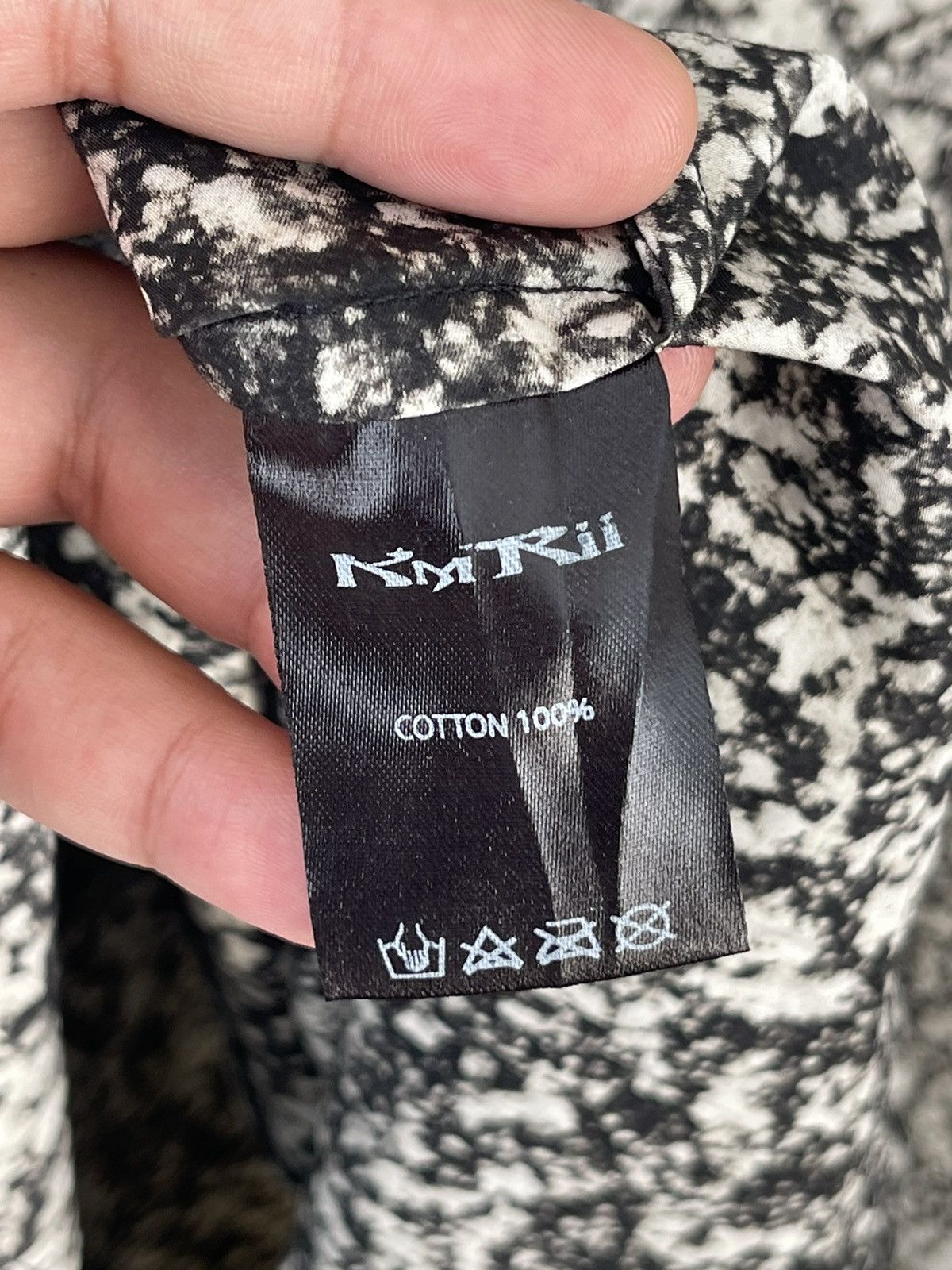 KMRii KMRii Discharged Slim Button Shirt Japanese LGB I6w9 Style Size US M / EU 48-50 / 2 - 9 Thumbnail