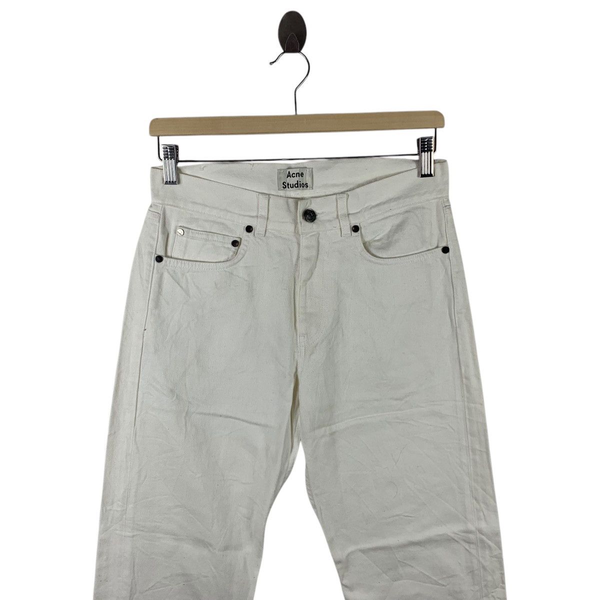 Acne Studios × Designer ACNE STUDIOS white colour jeans Size US 29 - 2 Thumbnail
