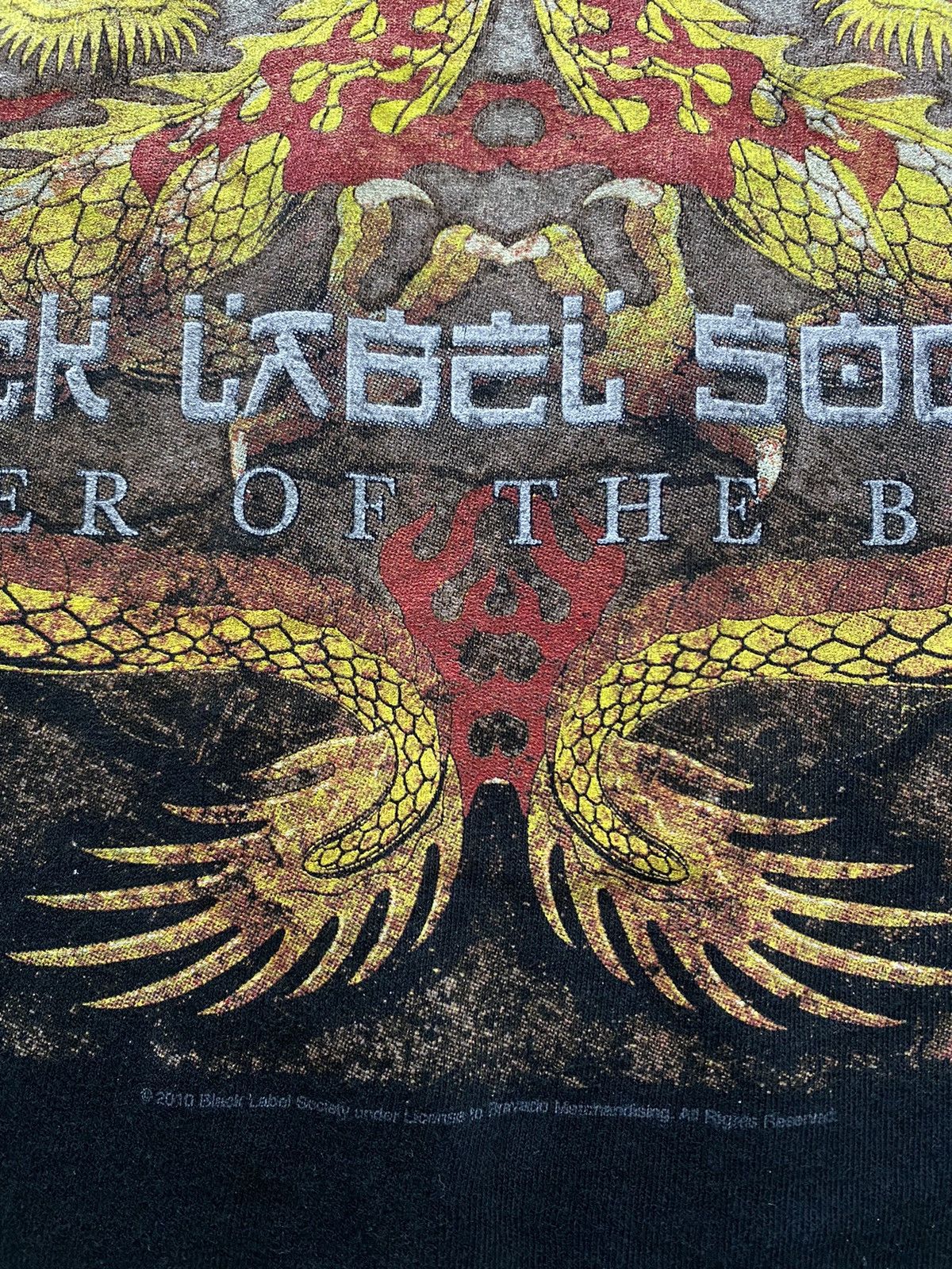 Band Tees 💥BLACK LABEL SOCIETY Heavy Metal longsleeve tee shirt Size US L / EU 52-54 / 3 - 4 Thumbnail