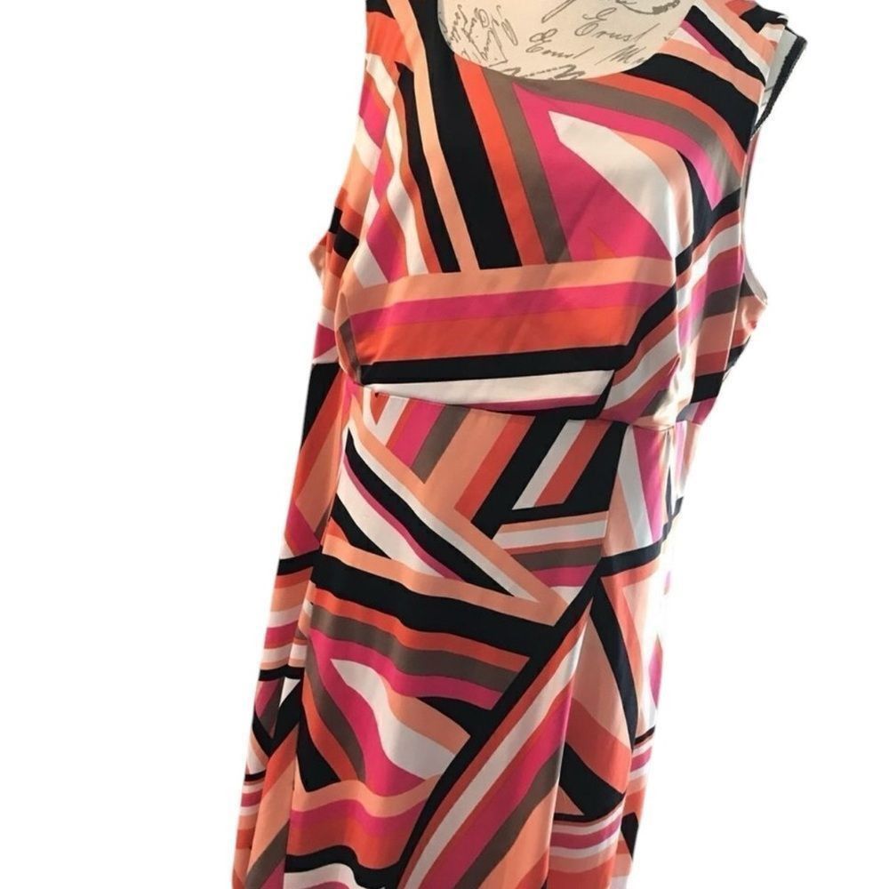 Other Pink and Black Sleeveless Sheath Mini Dress Size XXL / US 16-18 / IT 52-54 - 1 Thumbnail