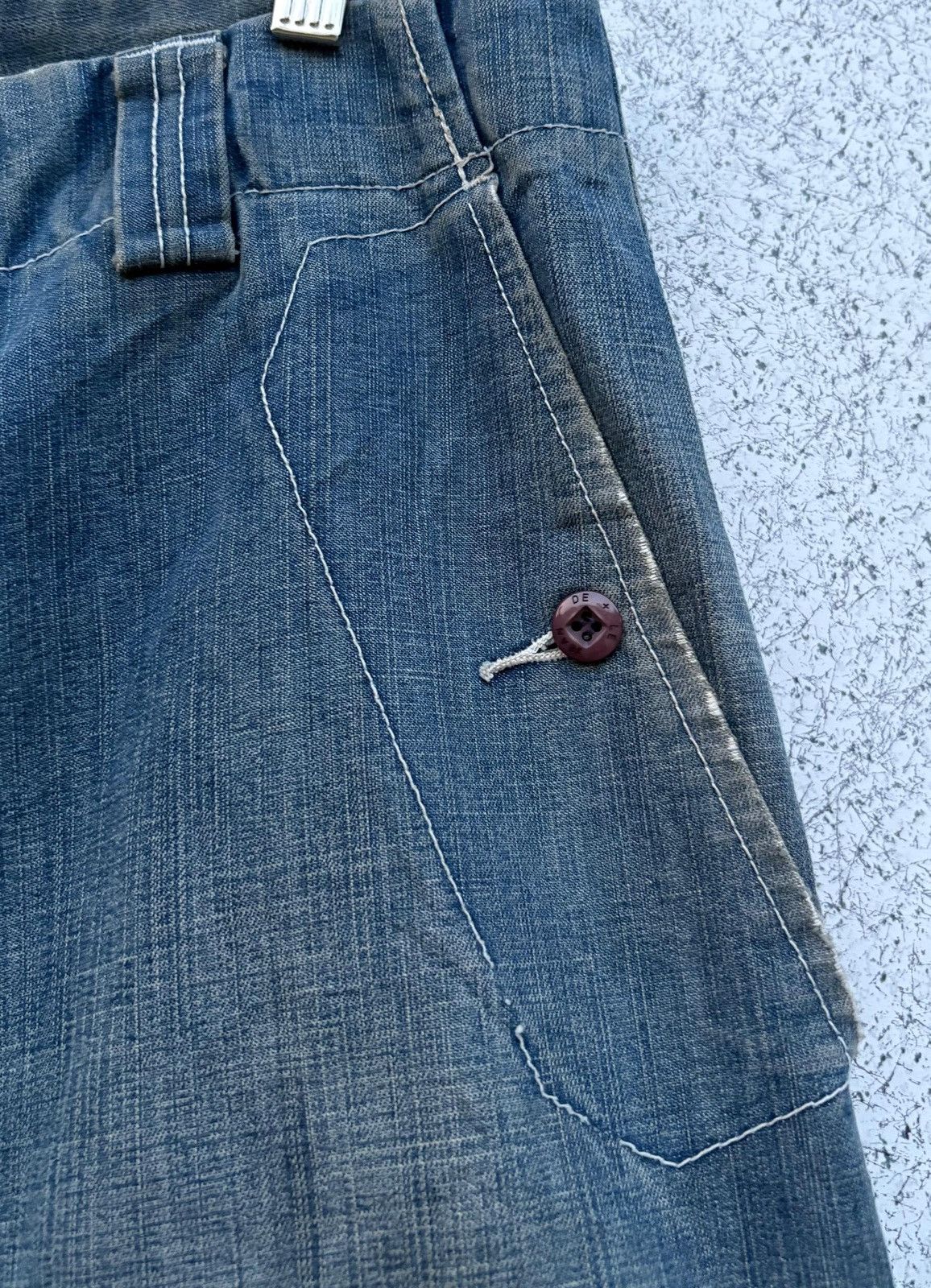 Marithe + Francois Girbaud × Vintage Vintage Marithe Francois Girbaud Bagg Denim Size US 36 / EU 52 - 12 Thumbnail