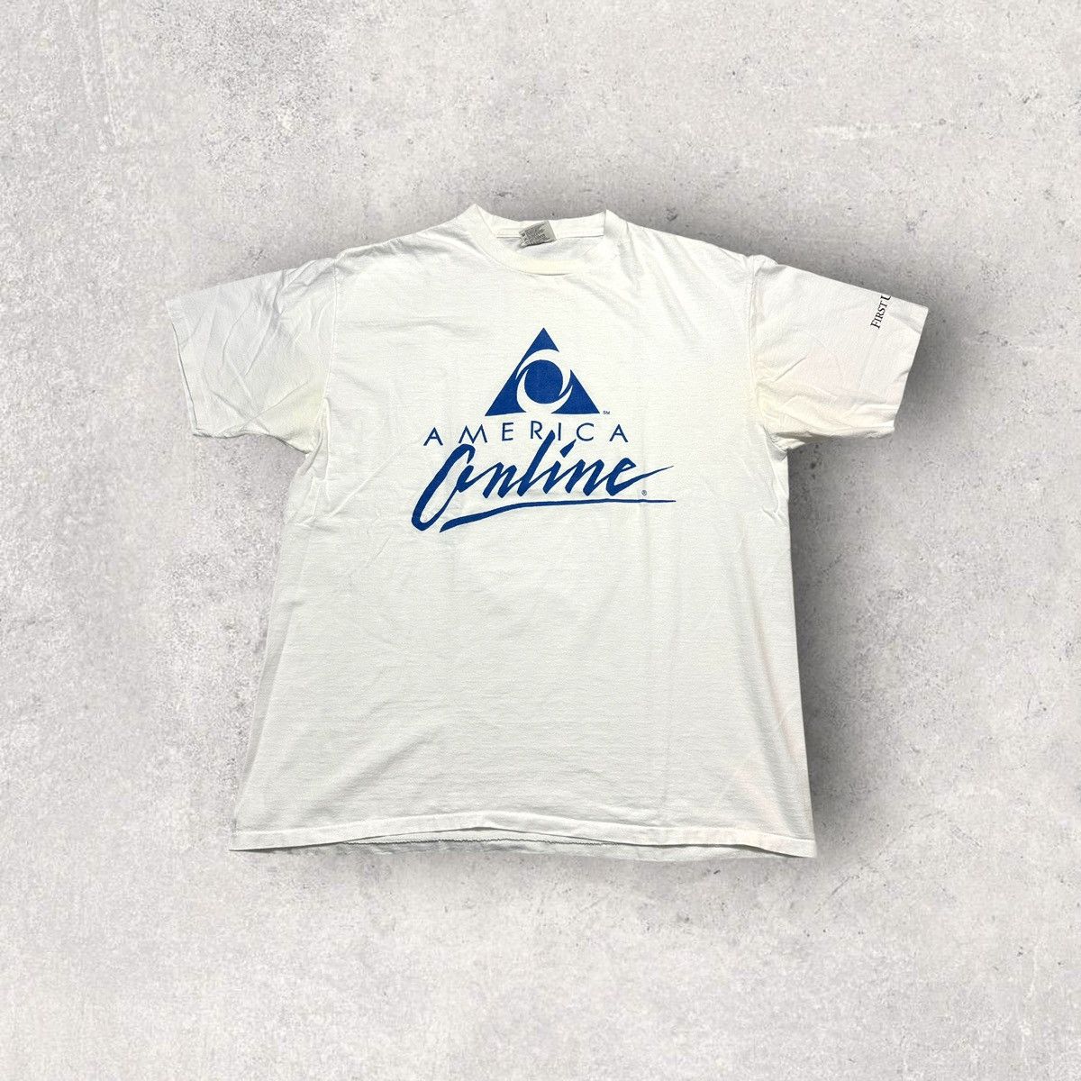 Vintage Vintage AOL tee Size US XL / EU 56 / 4 - 1 Thumbnail