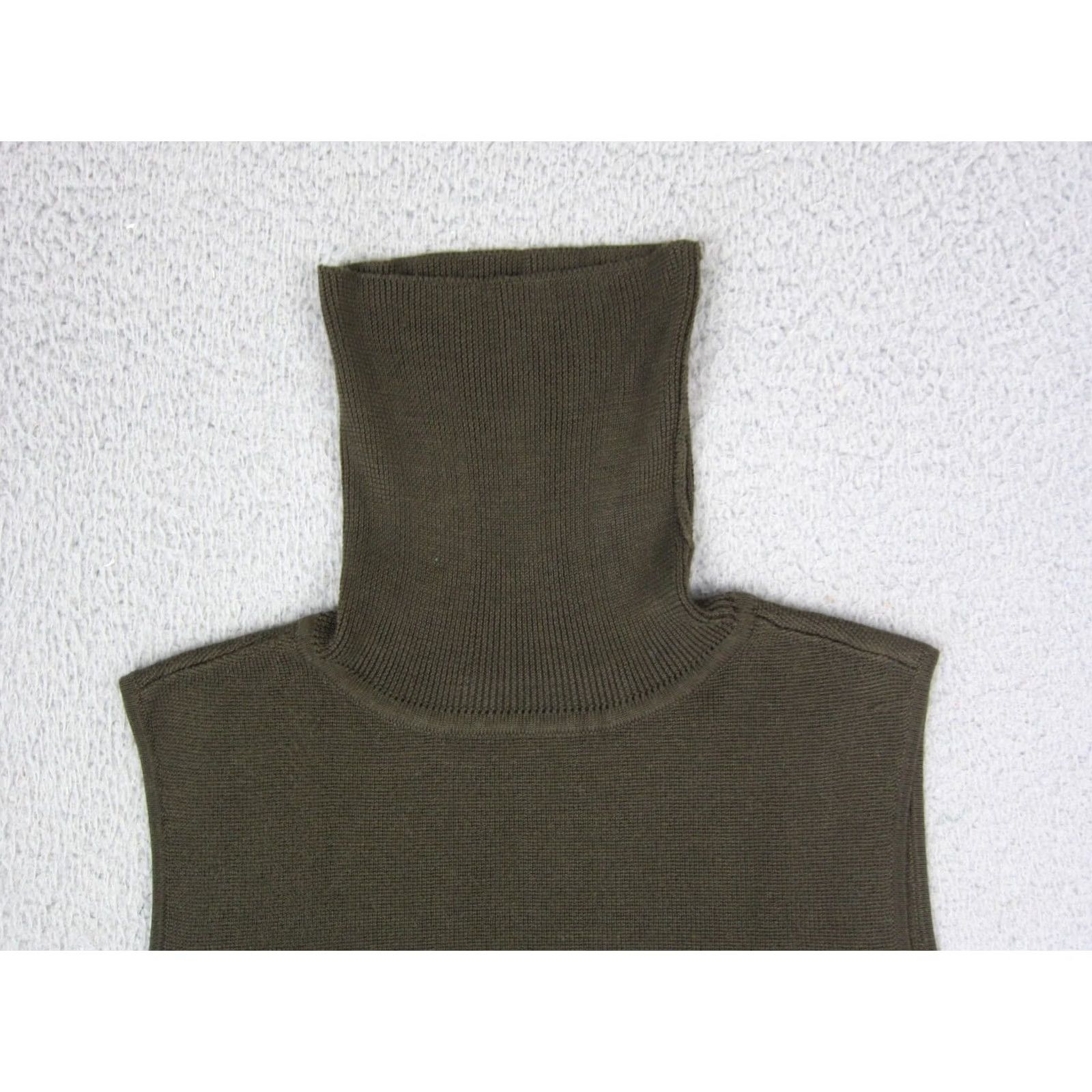 Vintage VINTAGE Carlisle Sweater Womens Medium Green 100% Silk Tank Top 90s Size M / US 6-8 / IT 42-44 - 2 Thumbnail