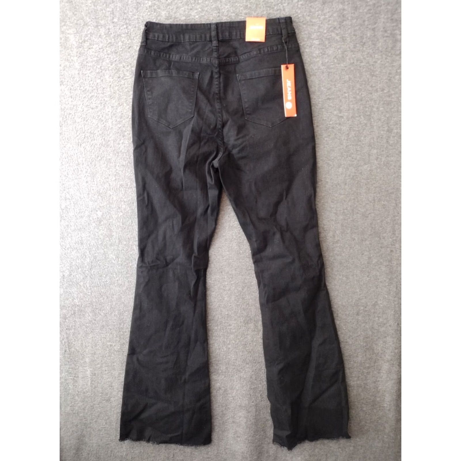 AG Jeans Jeans Highest Rise Flare 5 Button Fly Jeans Distressed Denim Women's Size 10 Size 32" / US 10 / IT 46 - 2 Thumbnail