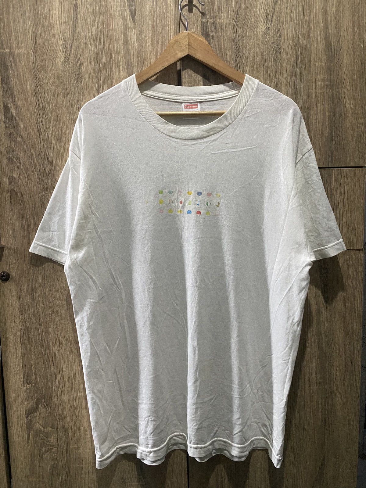Damien Hirst × Supreme Supreme Damien Hirst Box Logo Tee life's a