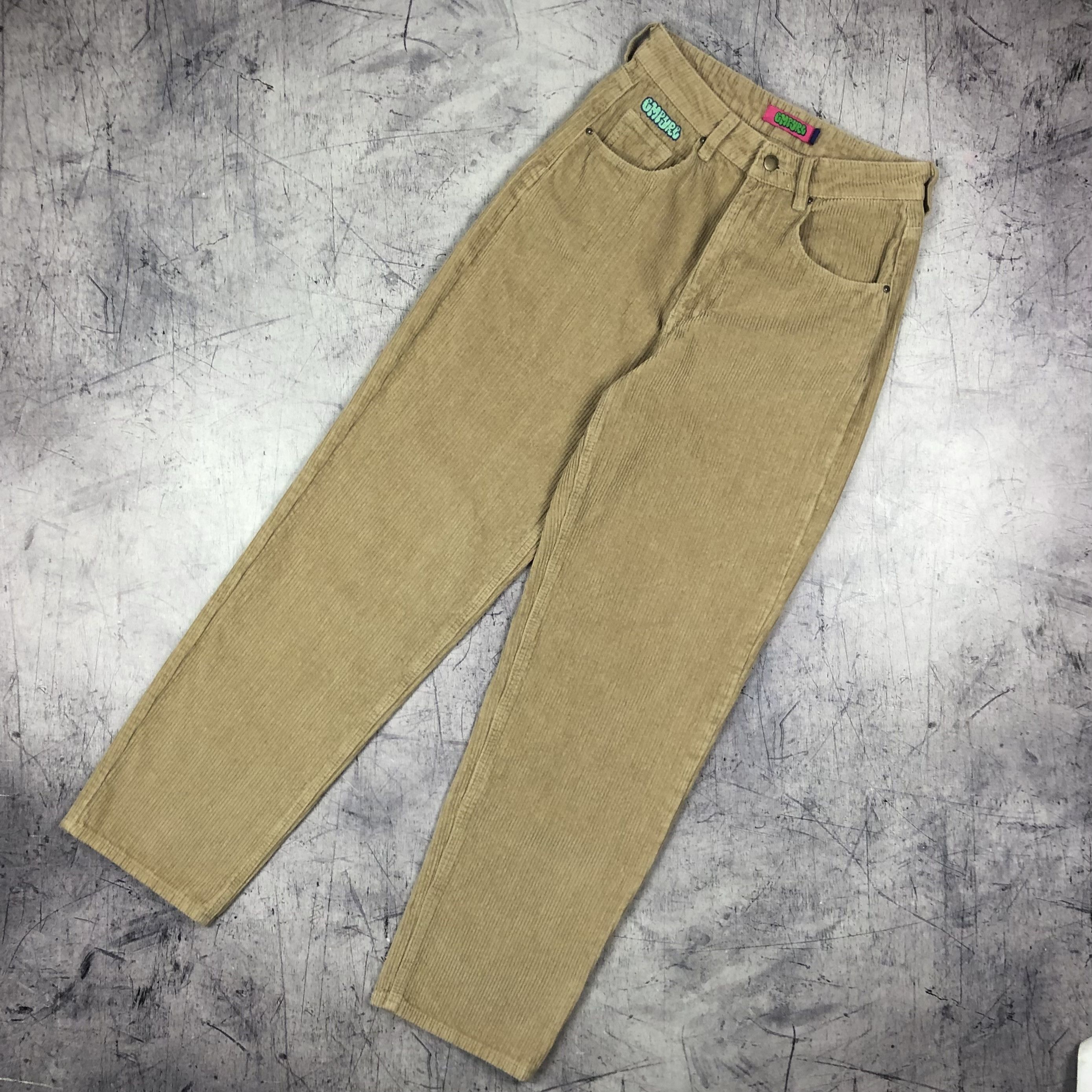 Empyre SK8 Empyre Corduroy Tori Baggy Skate Pants Size 28" / US 6 / IT 42 - 2 Thumbnail