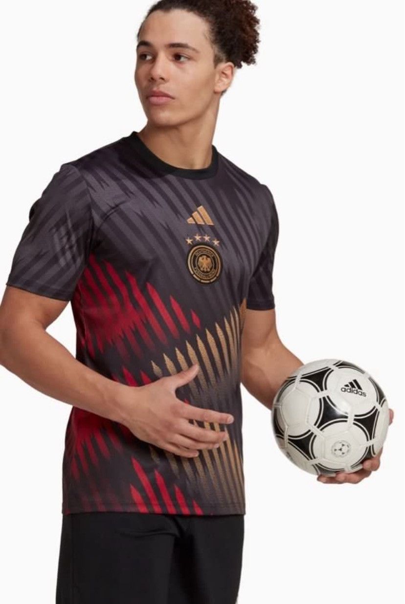 Adidas Germany fc pre match jersey adidas 2022-2023 Size US M / EU 48-50 / 2 - 2 Thumbnail
