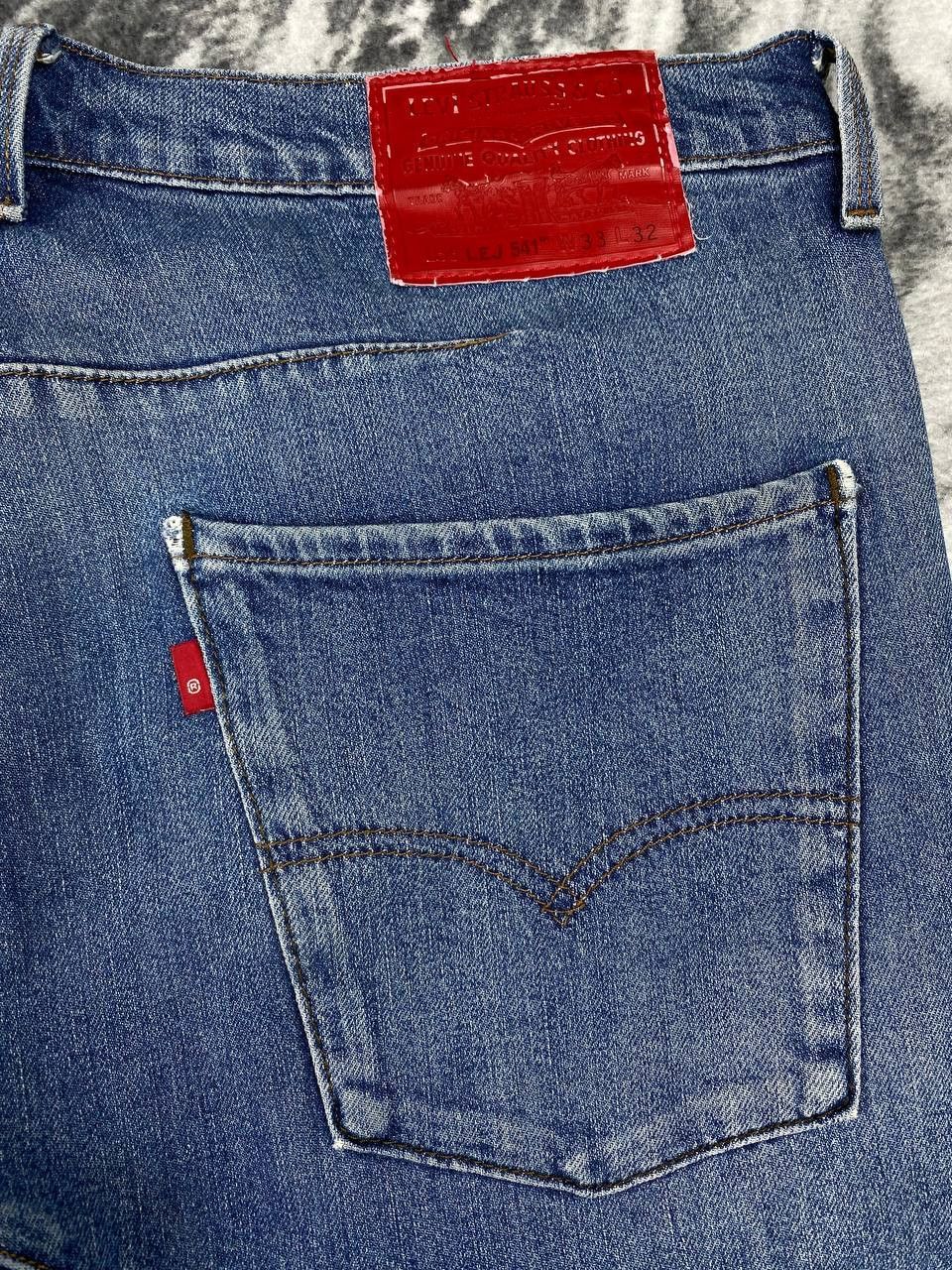 Levi's Vintage Levi’s 541 Denim Engineered Twisted Jeans Japan Y2K Size US 33 - 3 Thumbnail