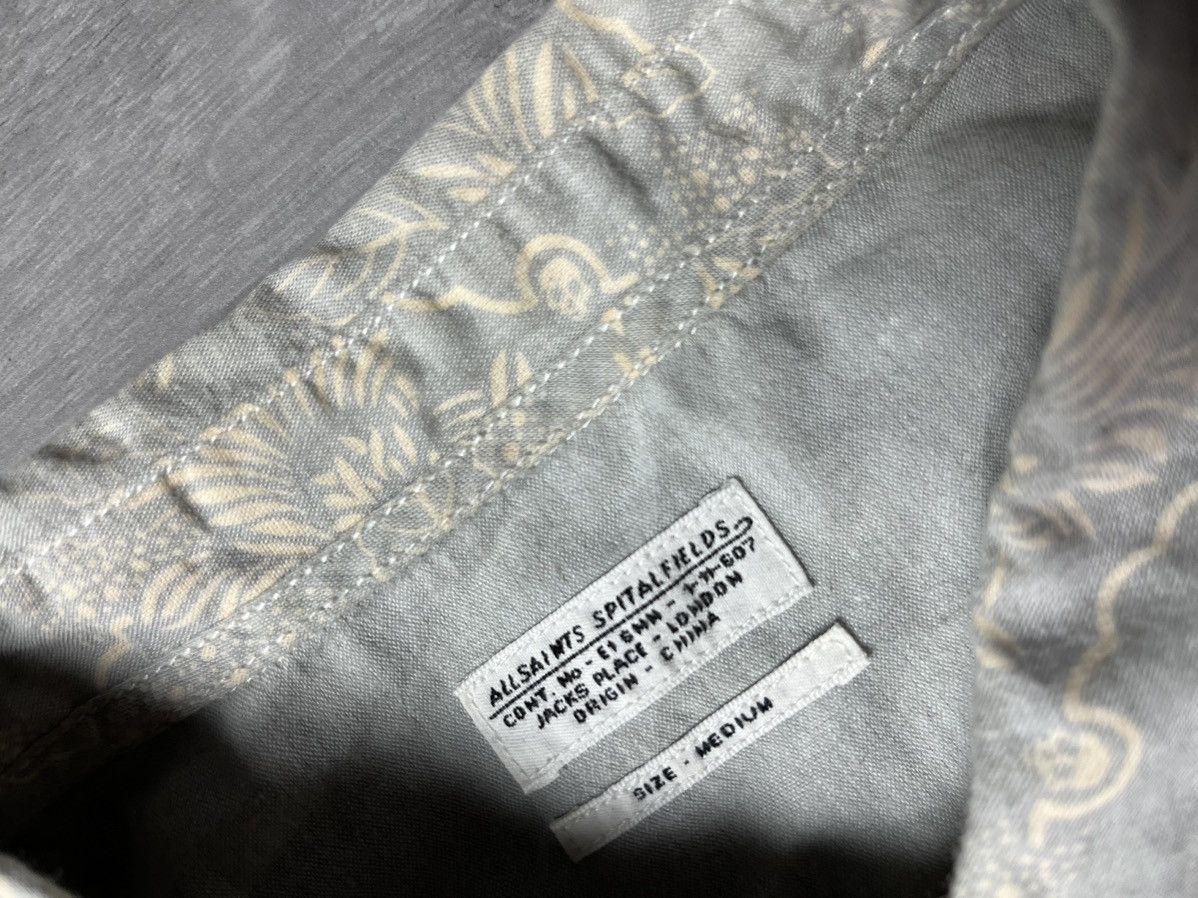 Allsaints Allsaints shirt printed flowers size Medium Size US M / EU 48-50 / 2 - 4 Thumbnail
