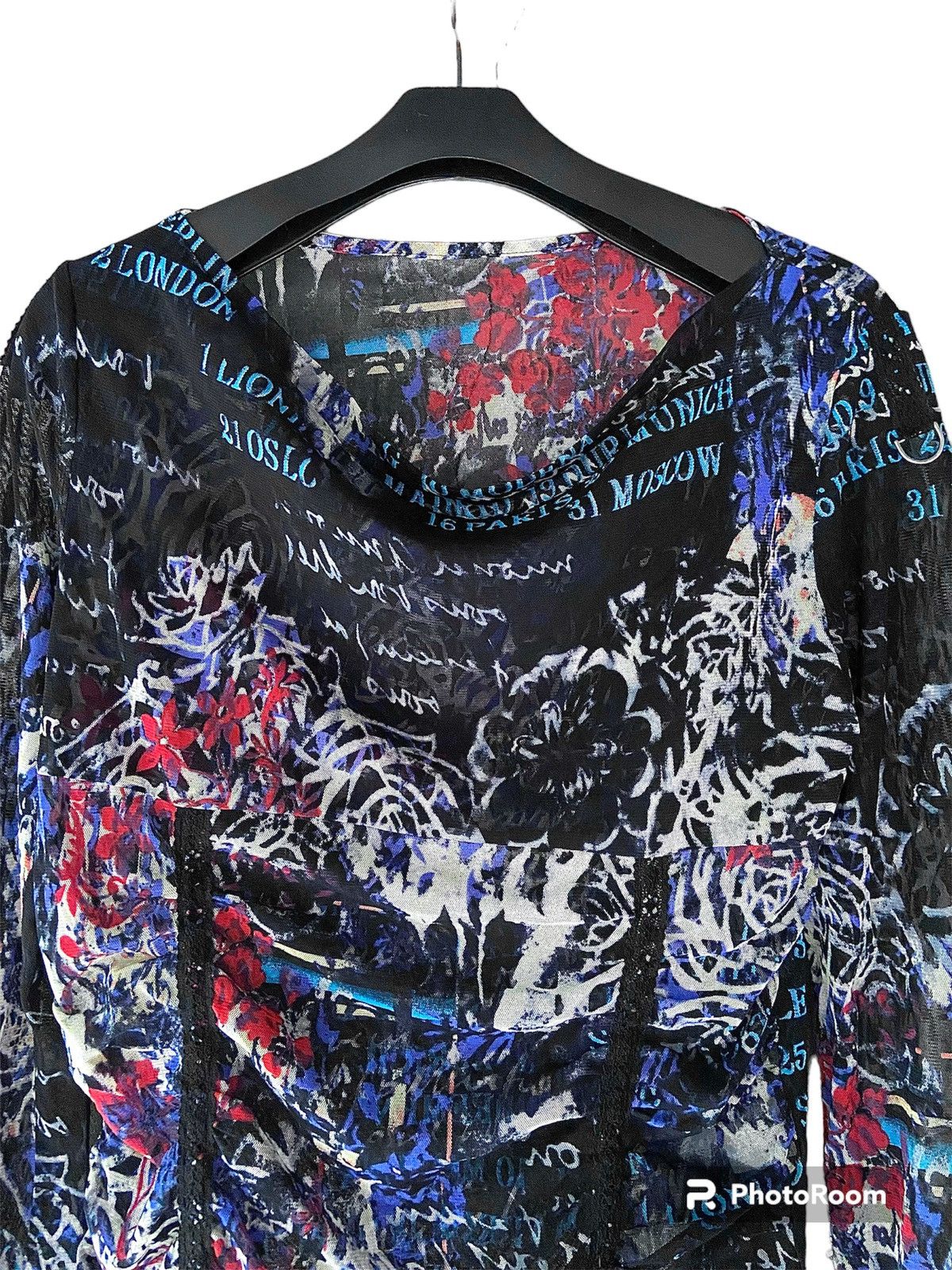 Hysteric Glamour JAPANESE MESH TOP ART PRINTED Size US XS / EU 42 / 0 - 7 Thumbnail