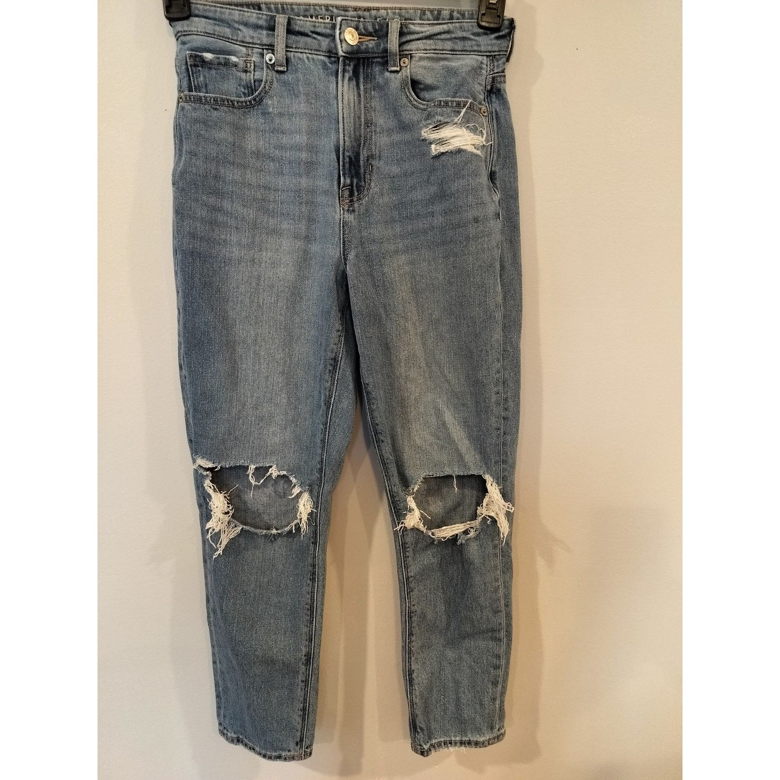 Other American Eagle Distressed Skinny Jeans Light Wash 2 Short Size 26" / US 2 / IT 38 - 1 Thumbnail