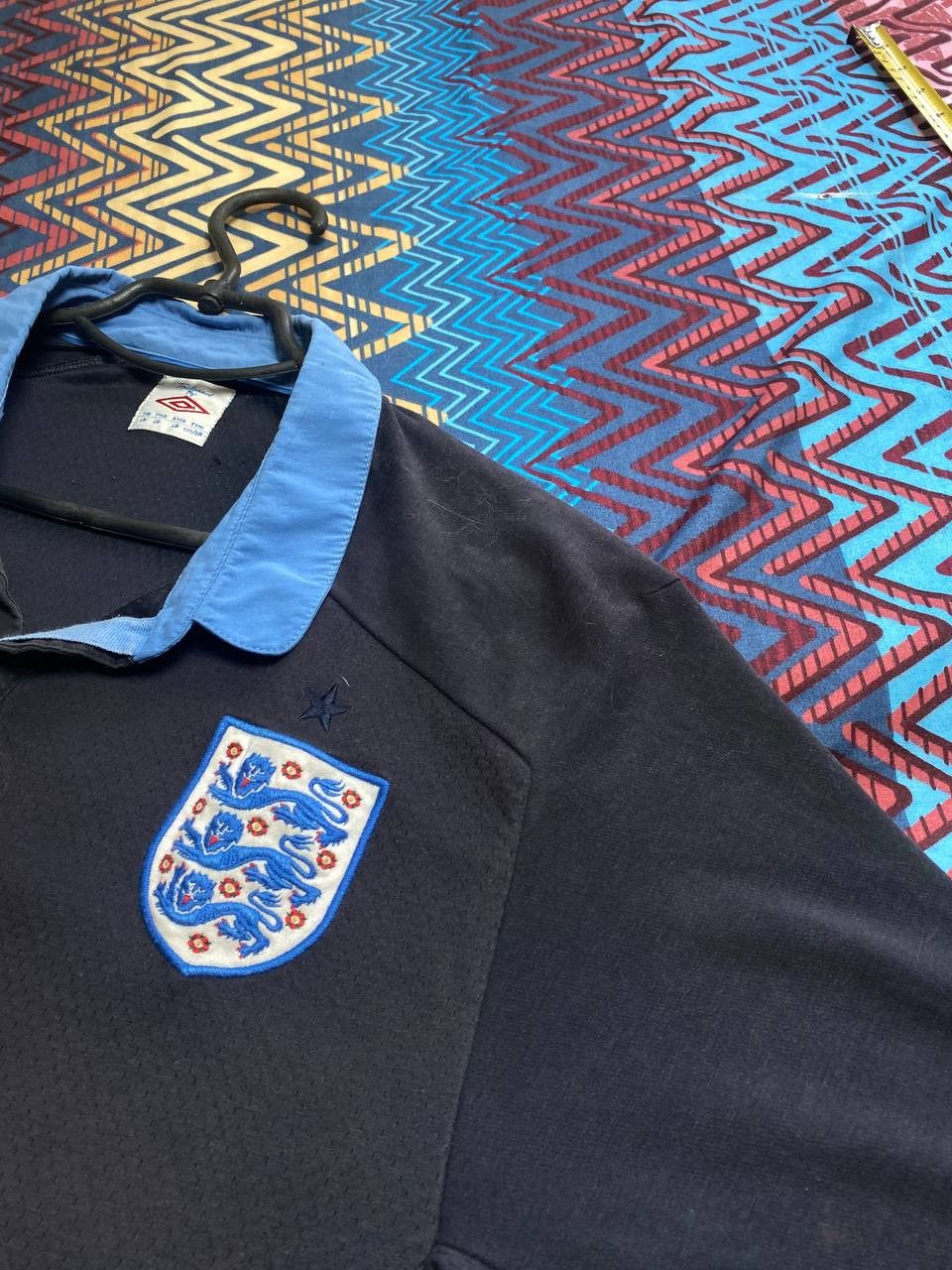 Umbro T-Shirt Umbro logo Football England Jerseys Y2K Vintage Size US L / EU 52-54 / 3 - 6 Thumbnail