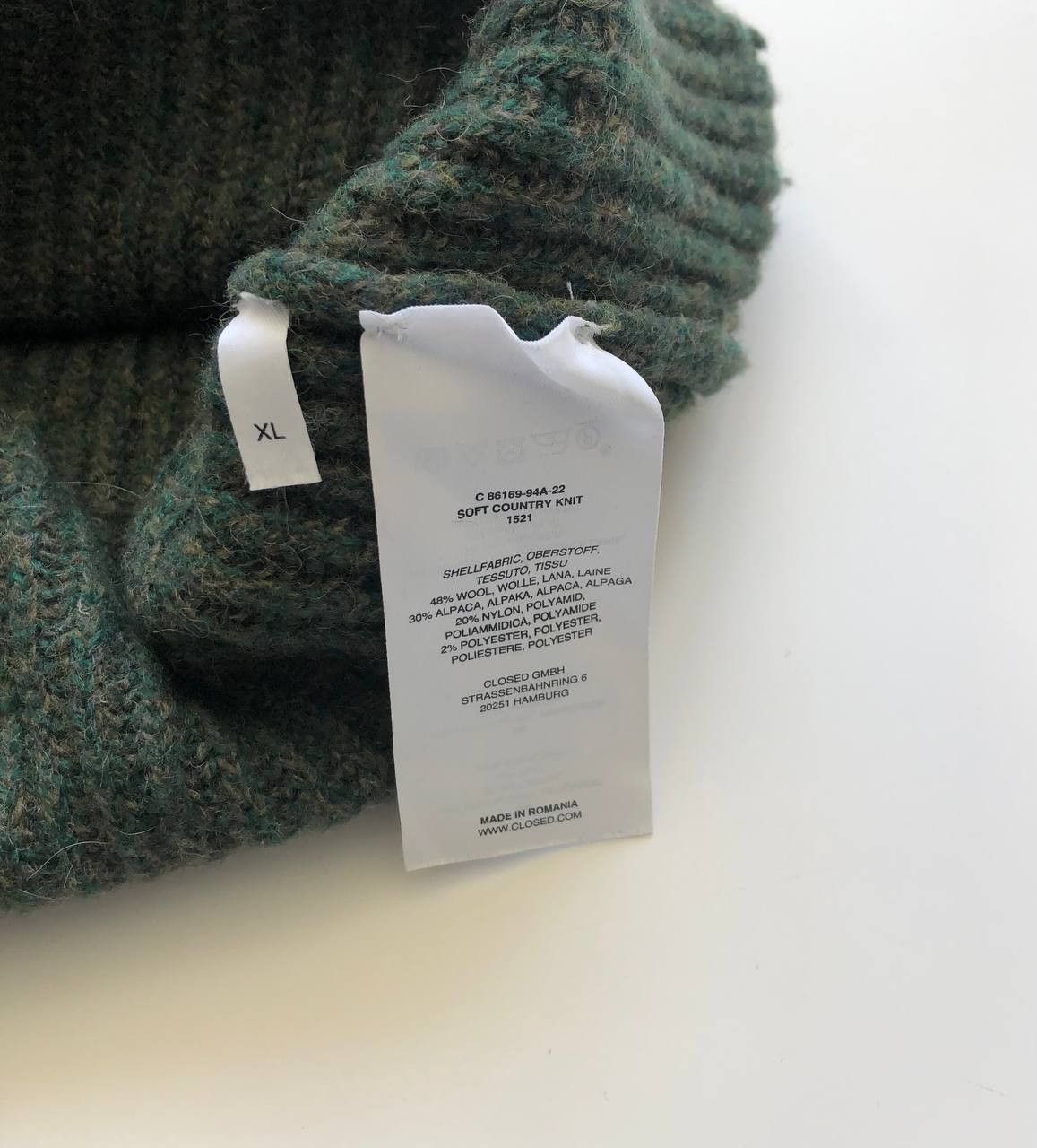 CLOSED Closed Soft Country Knit Sweater Size US XL / EU 56 / 4 - 5 Thumbnail