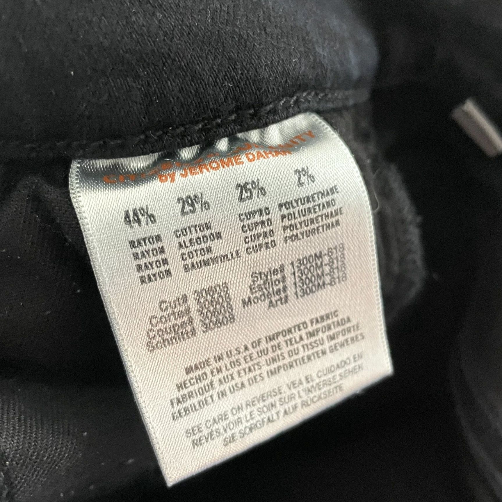 Citizens Of Humanity Citizens of Humanity Avedon Slick Skinny Denim Jeans Black Wash Womens 31 Jeans Tight Skinny Denim Black 31 Womens Size 24" / US 00 / IT 34 - 5 Thumbnail