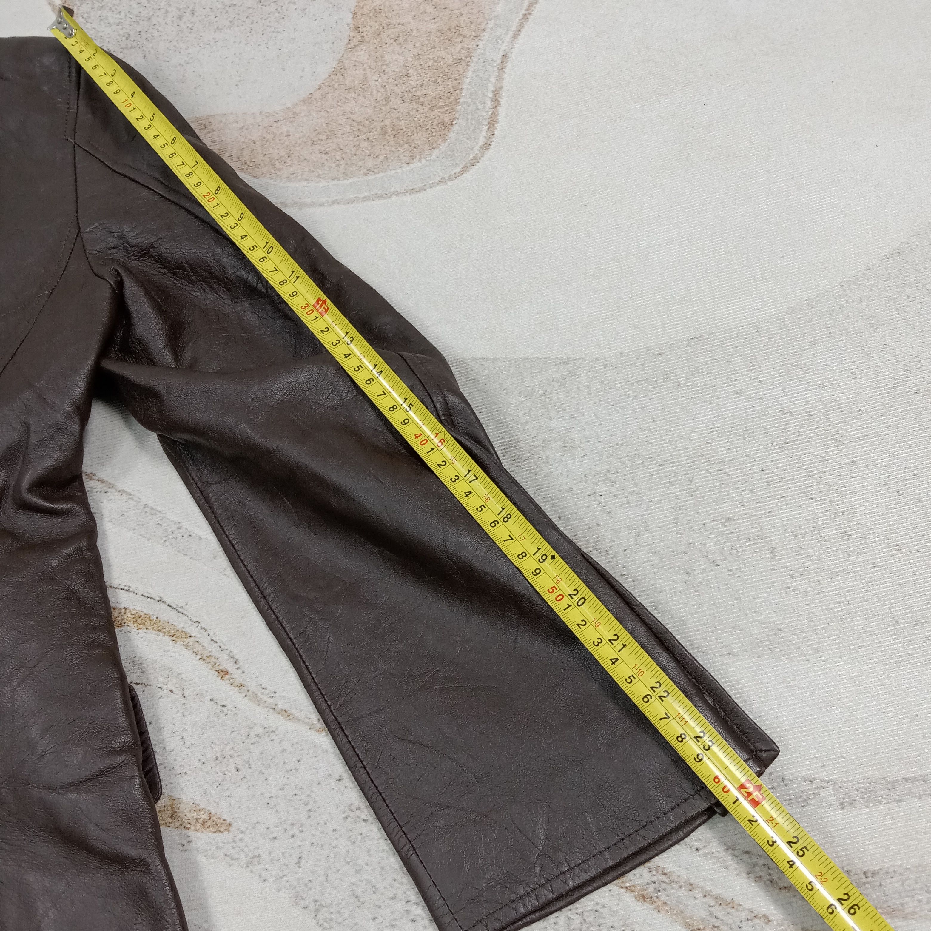 Paul Smith Paul Smith London Leather Coat Jacket C275N12 Size US S / EU 44-46 / 1 - 7 Thumbnail