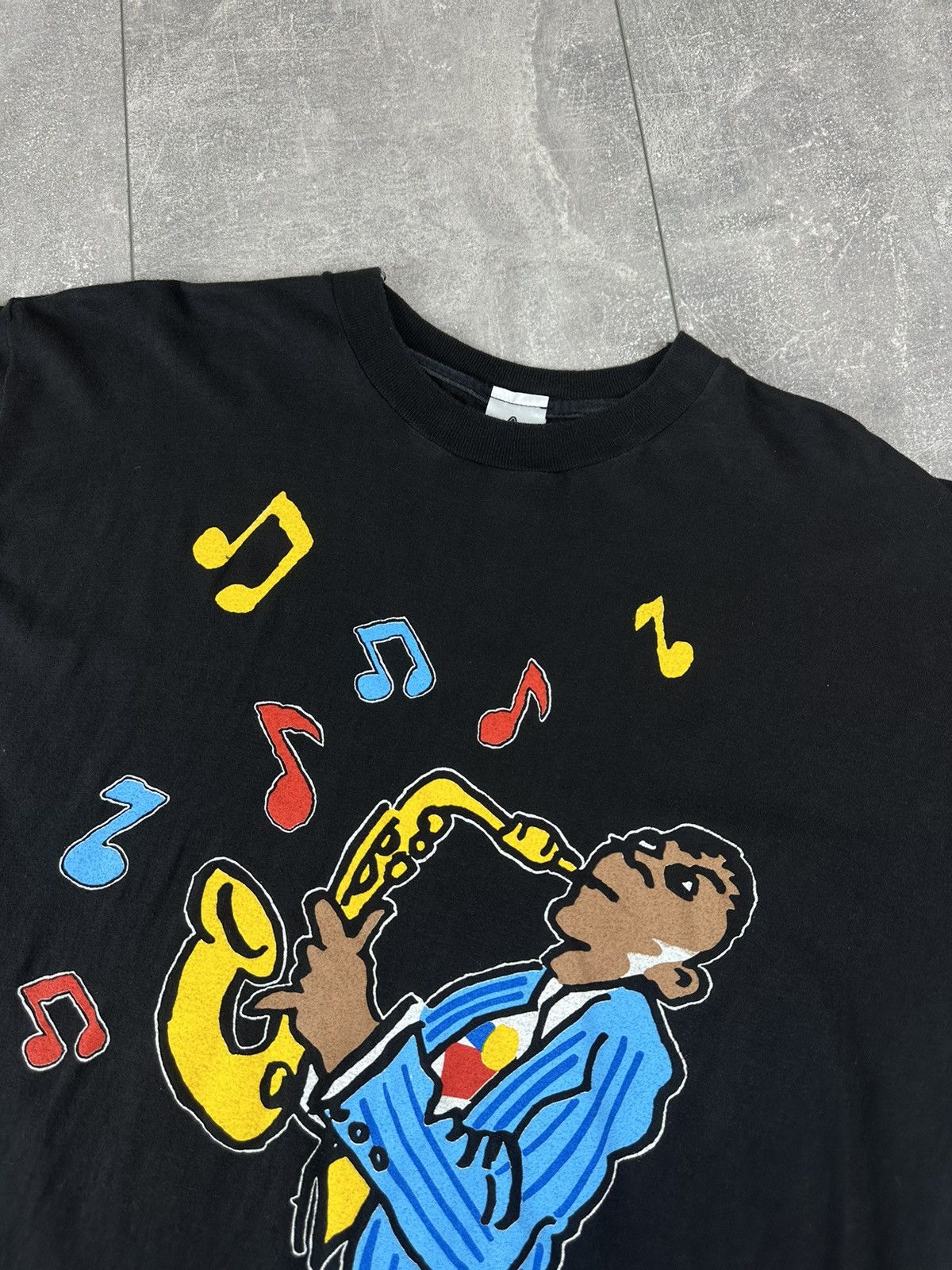 Other Five Guys Named Moe Jazz Band 1991 Retro T-Shirt Size US XL / EU 56 / 4 - 3 Thumbnail