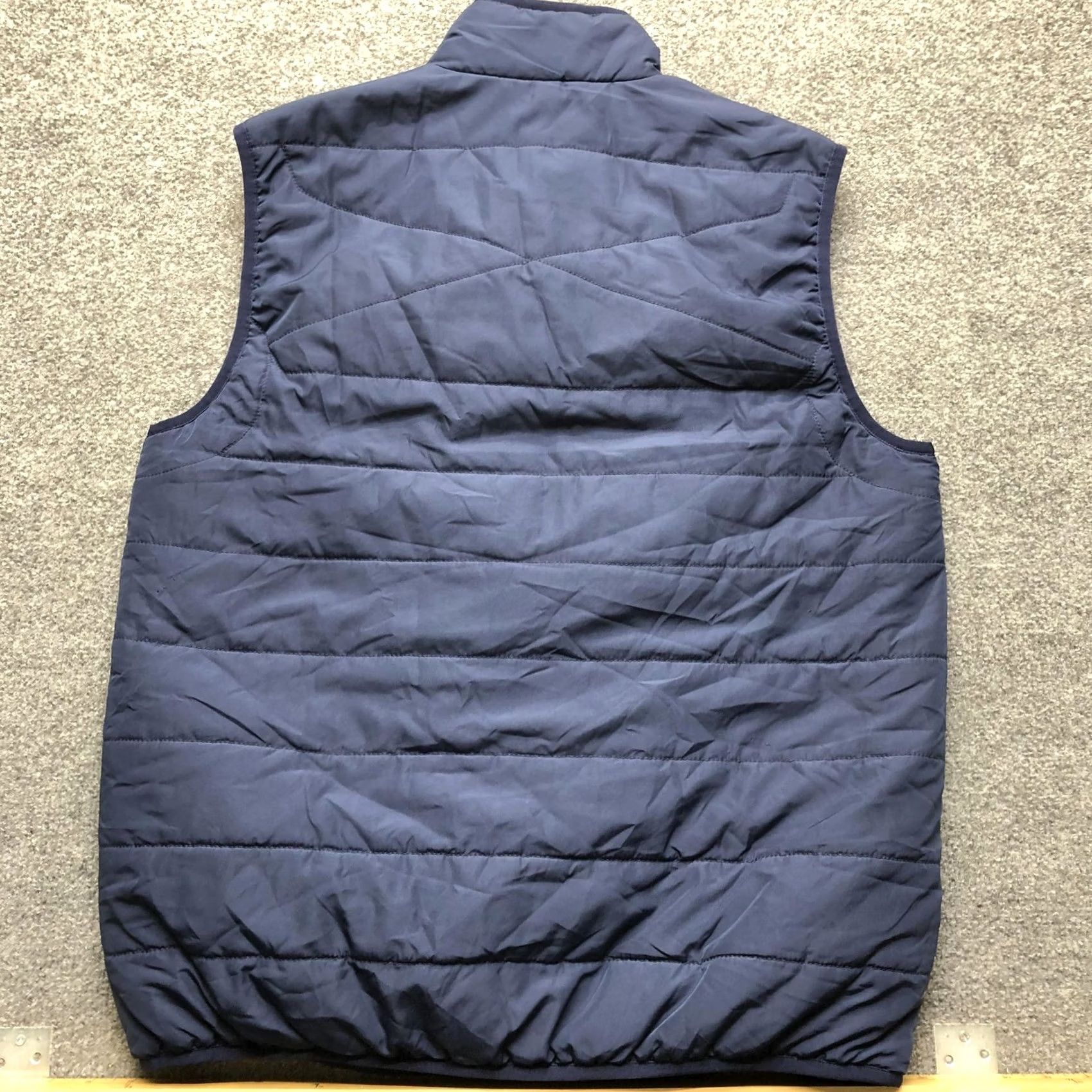 Chaps Chaps Vest Mens Medium Blue Puffer Quilted Full Zip Insulated Microfiber Outdoor Vest Size US M / EU 48-50 / 2 - 5 Thumbnail