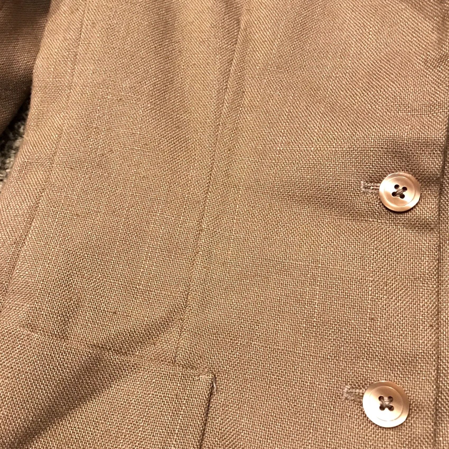 Vintage VTG JH Collectibles Sz 10/11 Brown Long Sleeve Womens Suit Blazer A14 Size L / US 10 / IT 46 - 2 Thumbnail