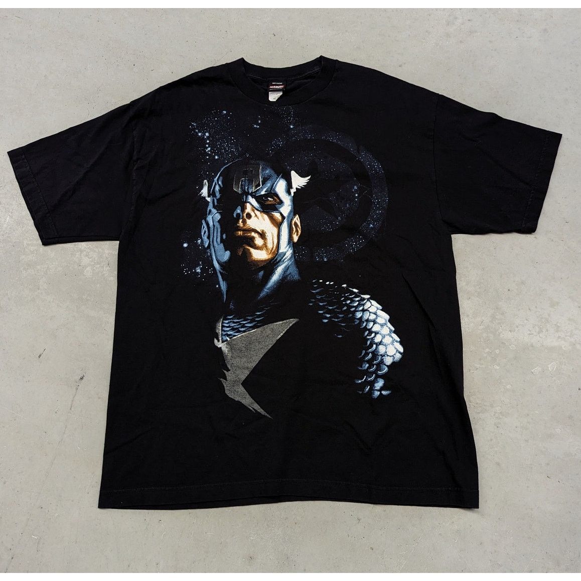 Marvel Comics Mid 2000s Captain America Marvel Mad Engine t-shirt Size US XL / EU 56 / 4 - 1 Thumbnail